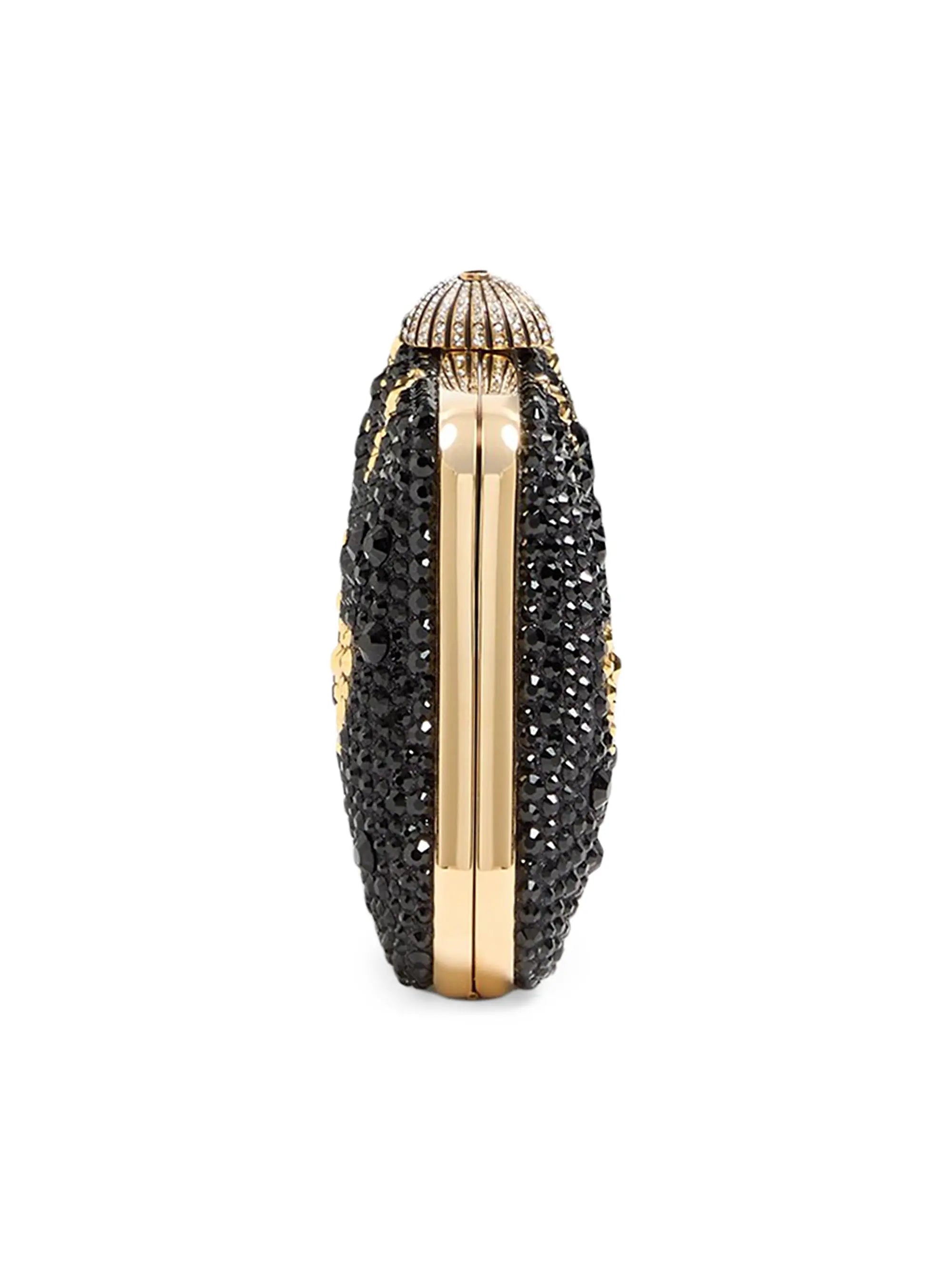 Valentino Garavani Carry Secrets Minaudiere Clutch with Rhinestone