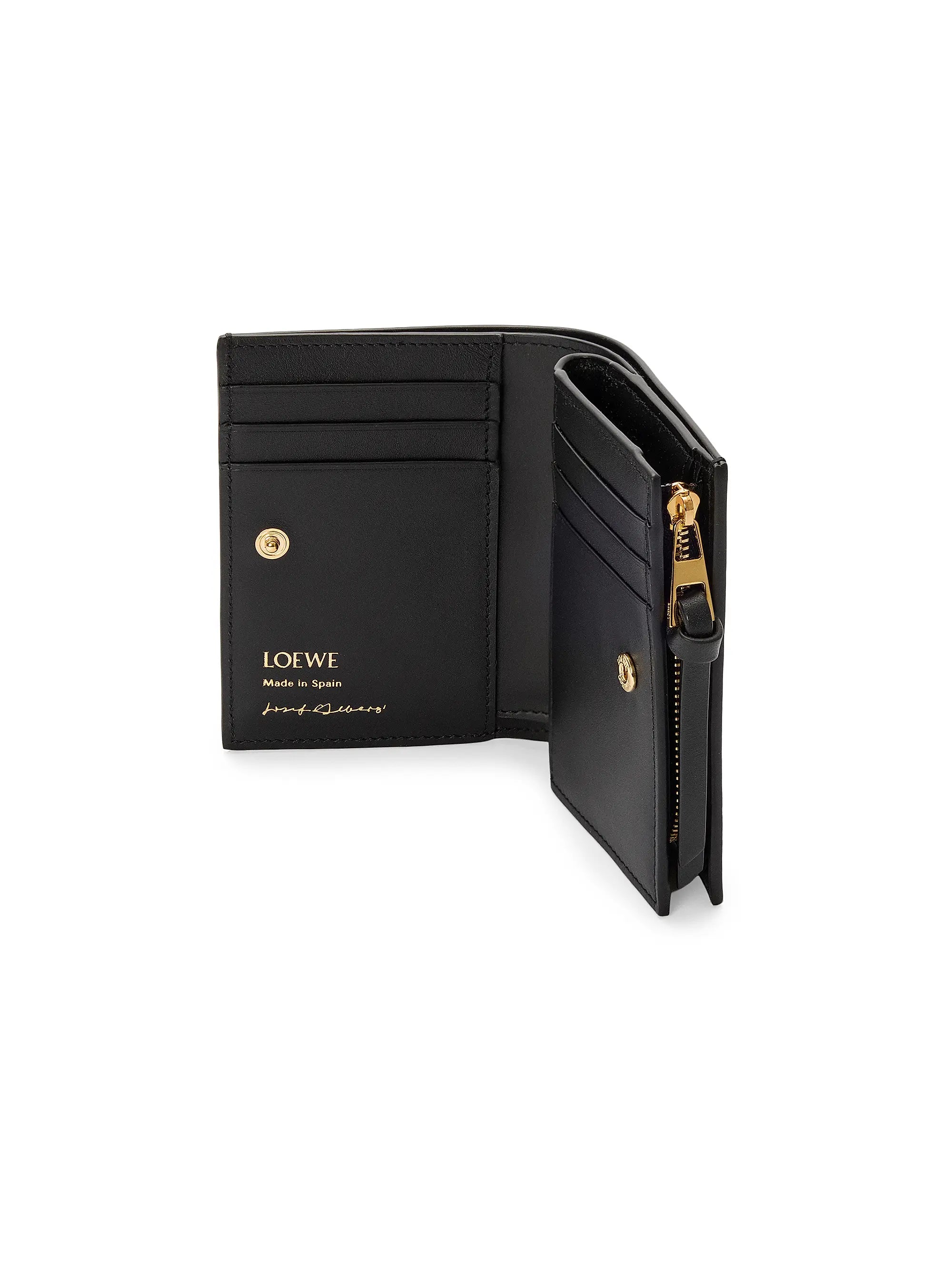 LOEWE Albers Leather Compact Wallet