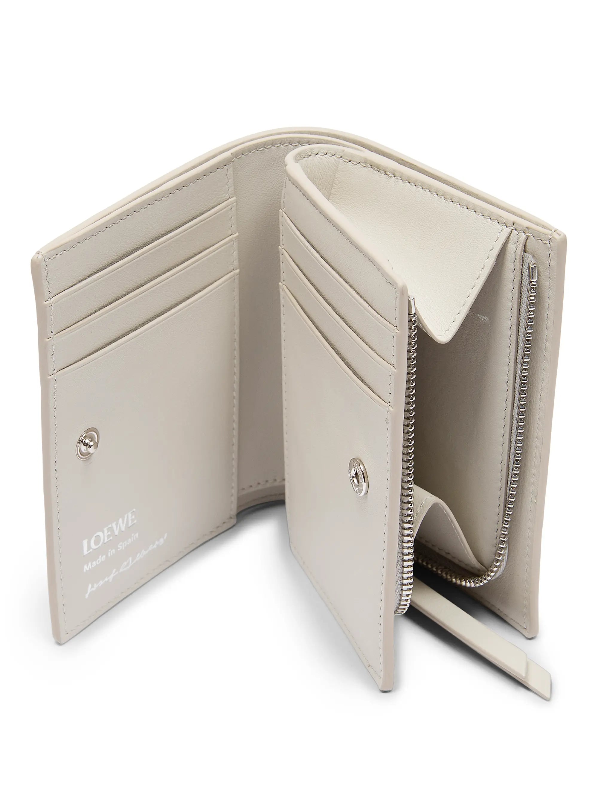 LOEWE Albers Leather Compact Wallet