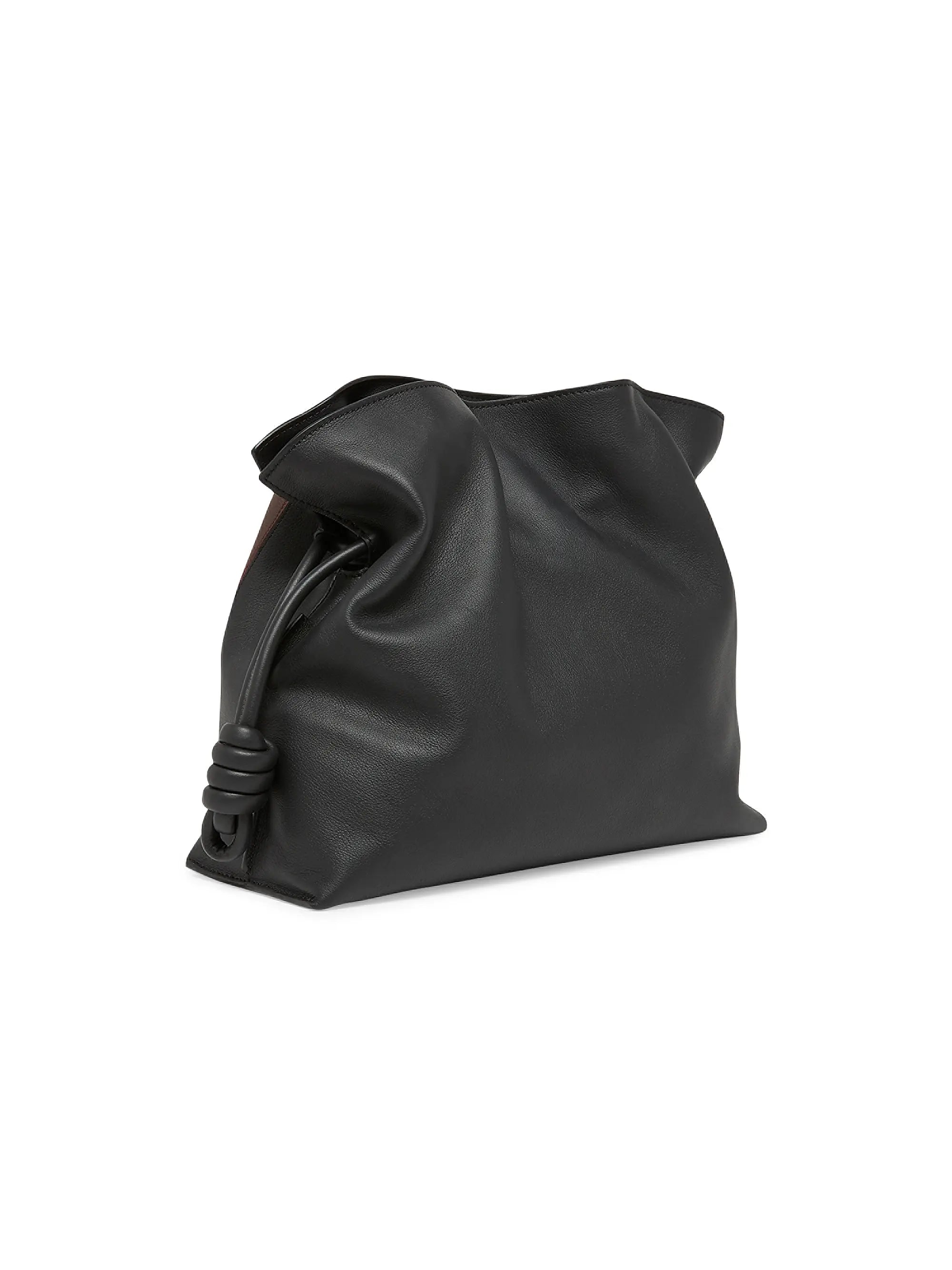 LOEWE Flamenco Leather Clutch
