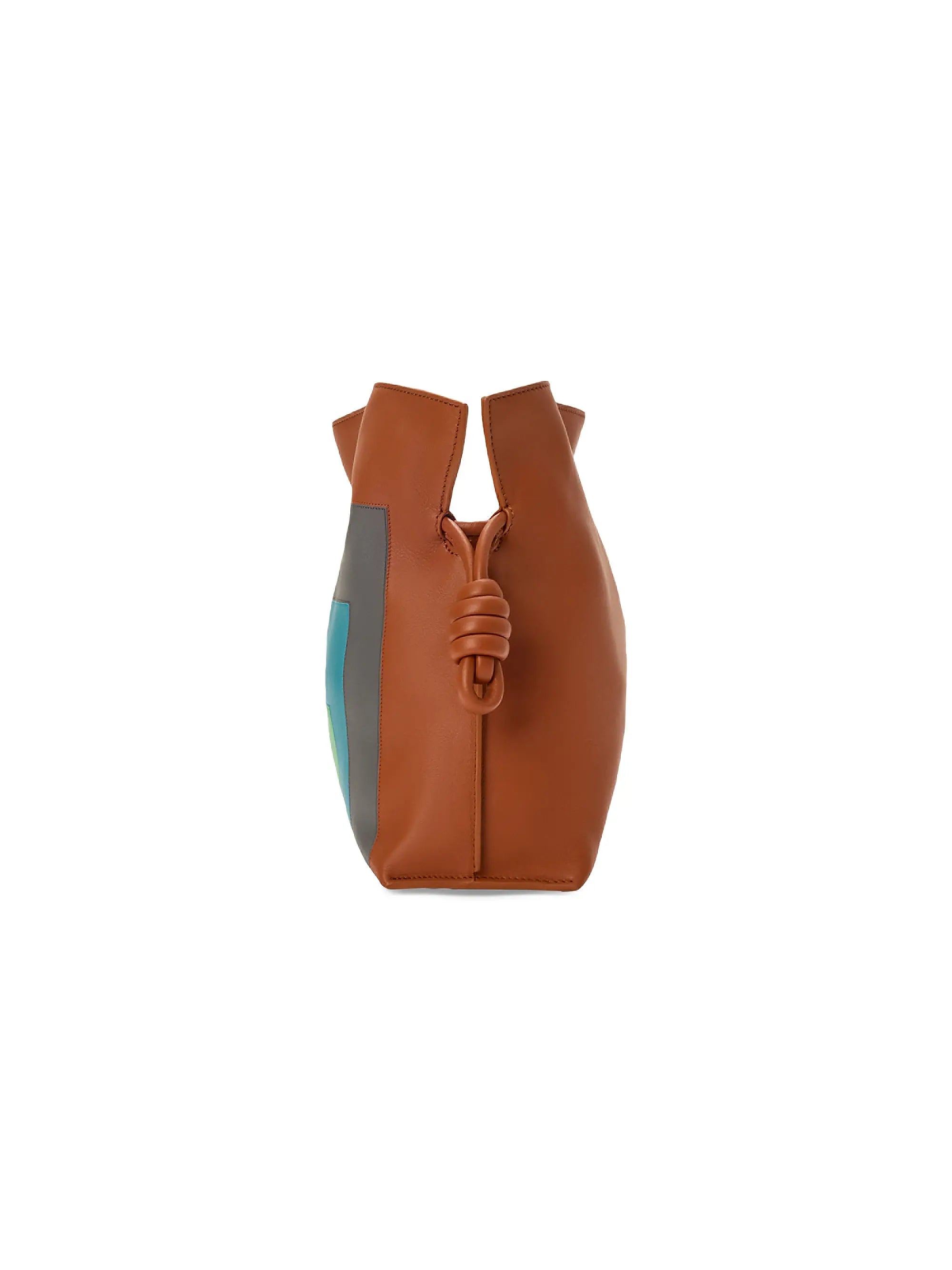 LOEWE Flamenco Leather Clutch