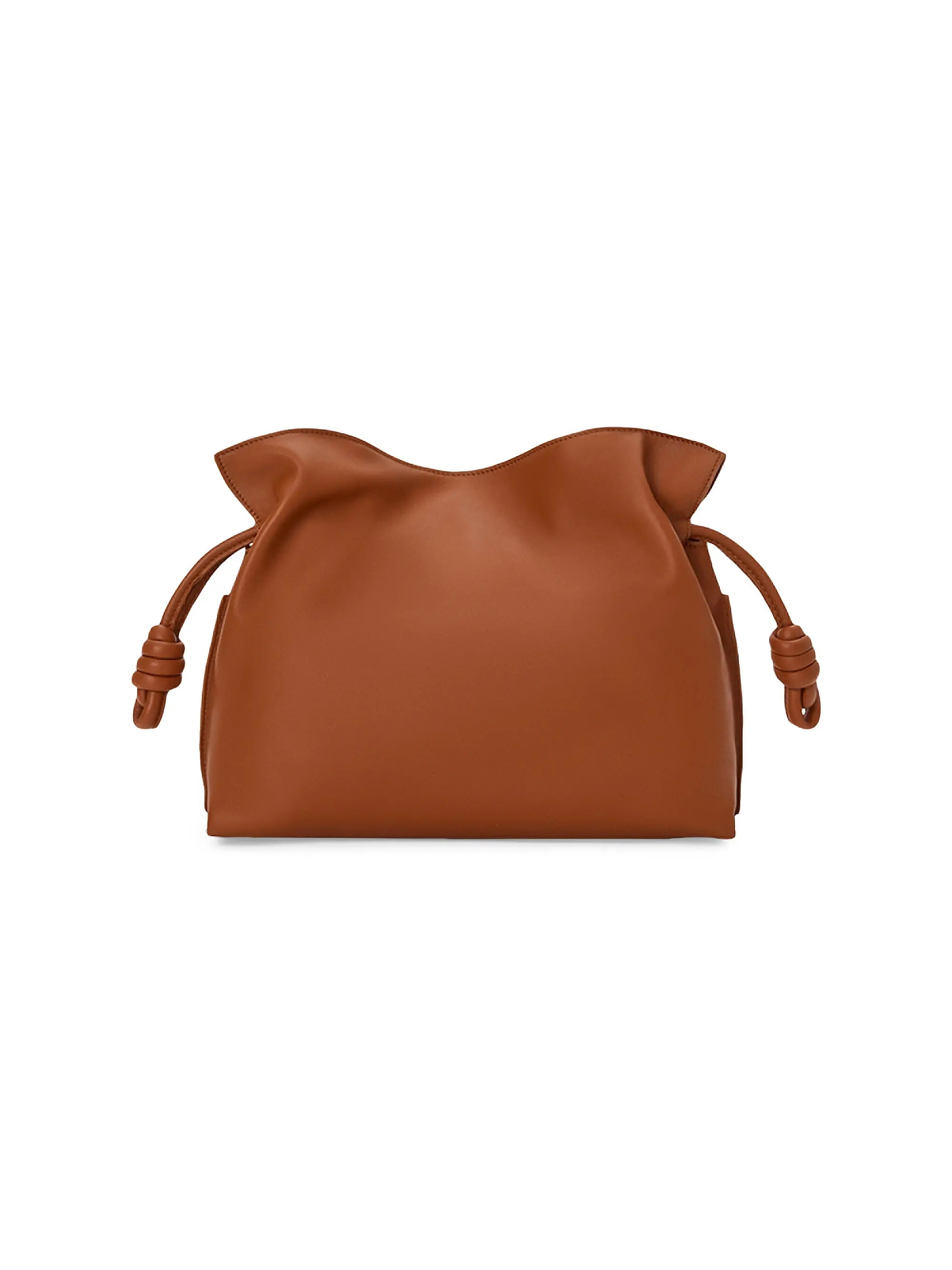 LOEWE Flamenco Leather Clutch