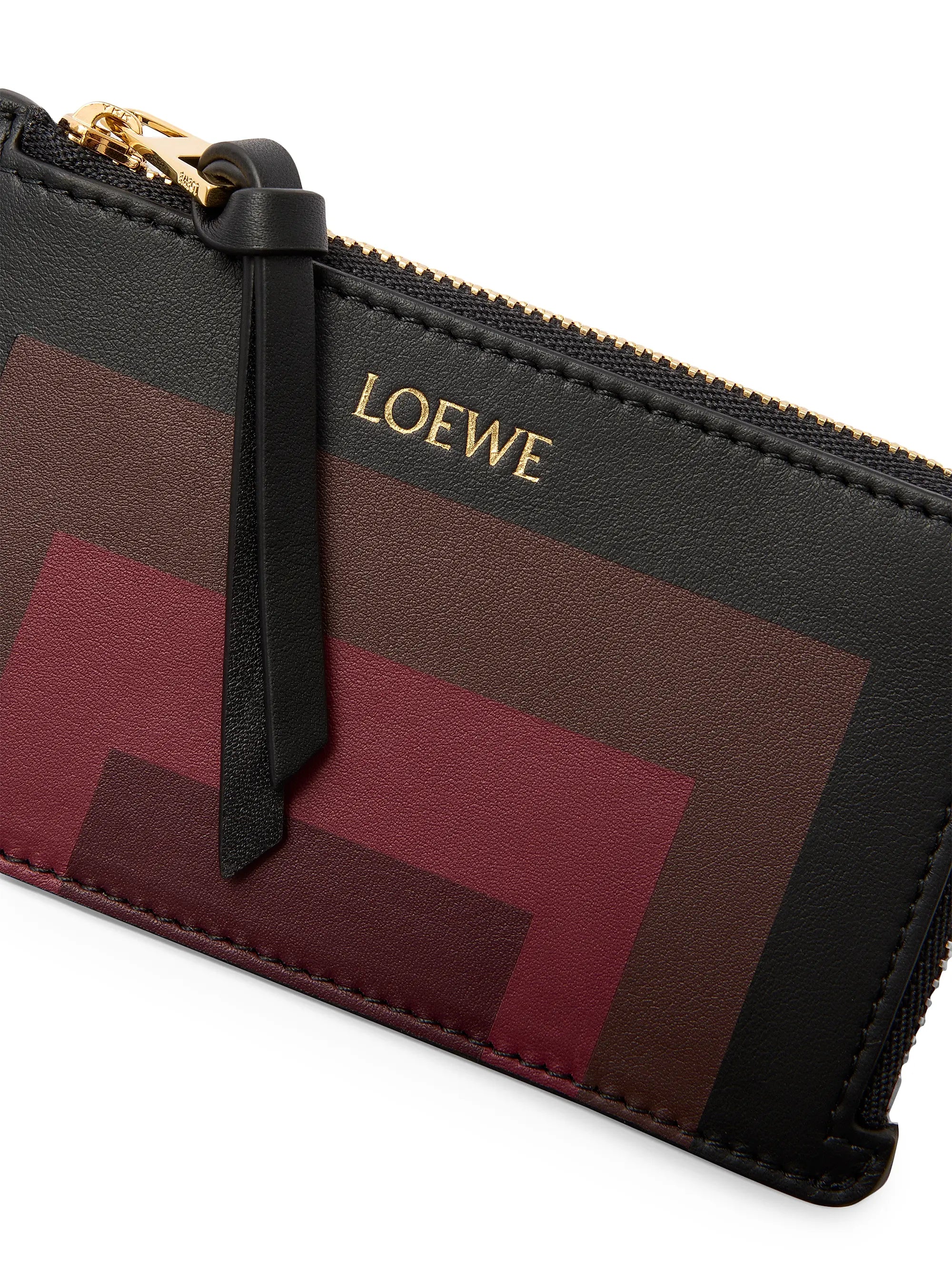 LOEWE Albers Leather Coin Card Case