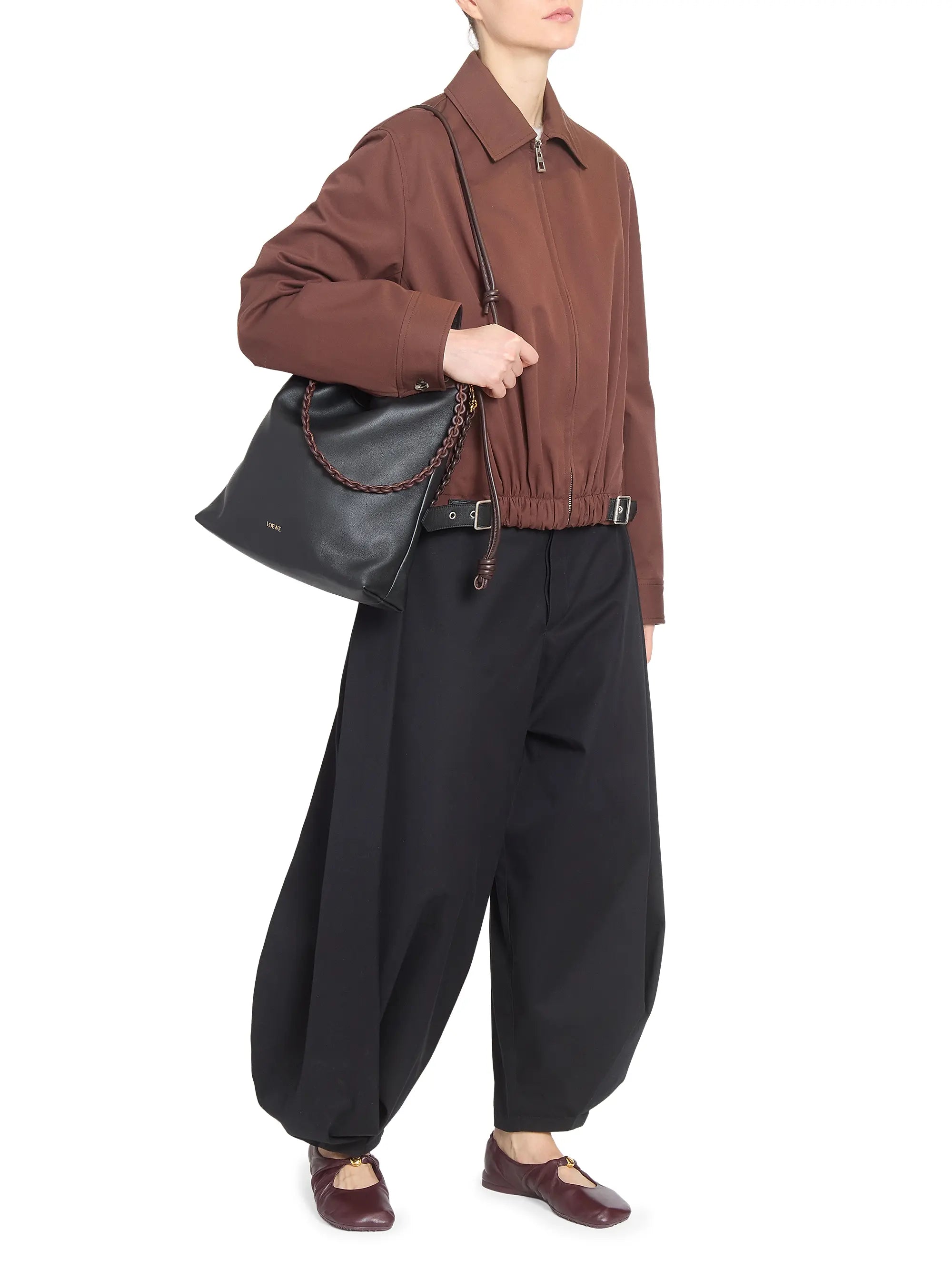 LOEWE Flamenco Purse Leather Shoulder Bag