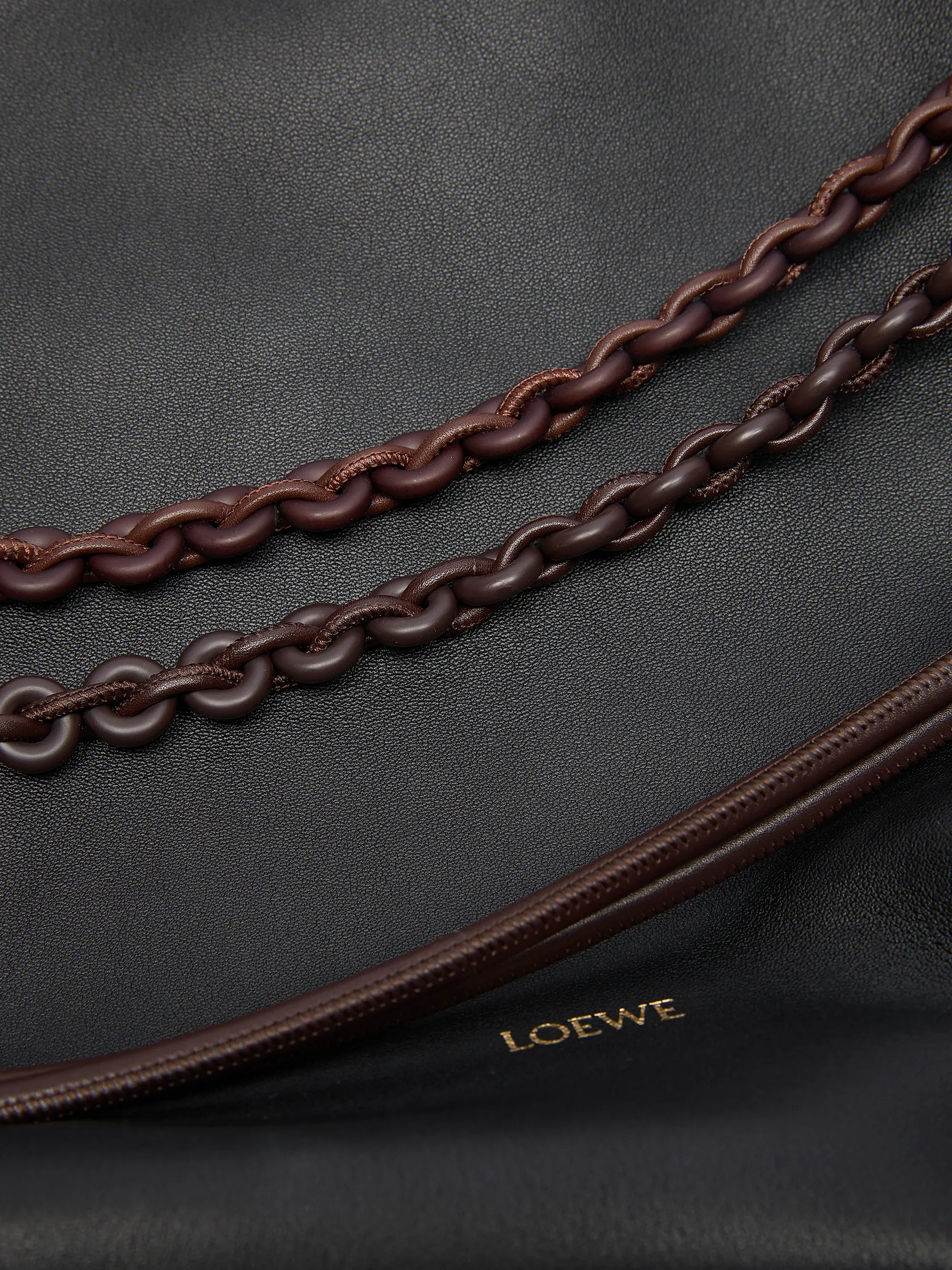 LOEWE Flamenco Purse Leather Shoulder Bag