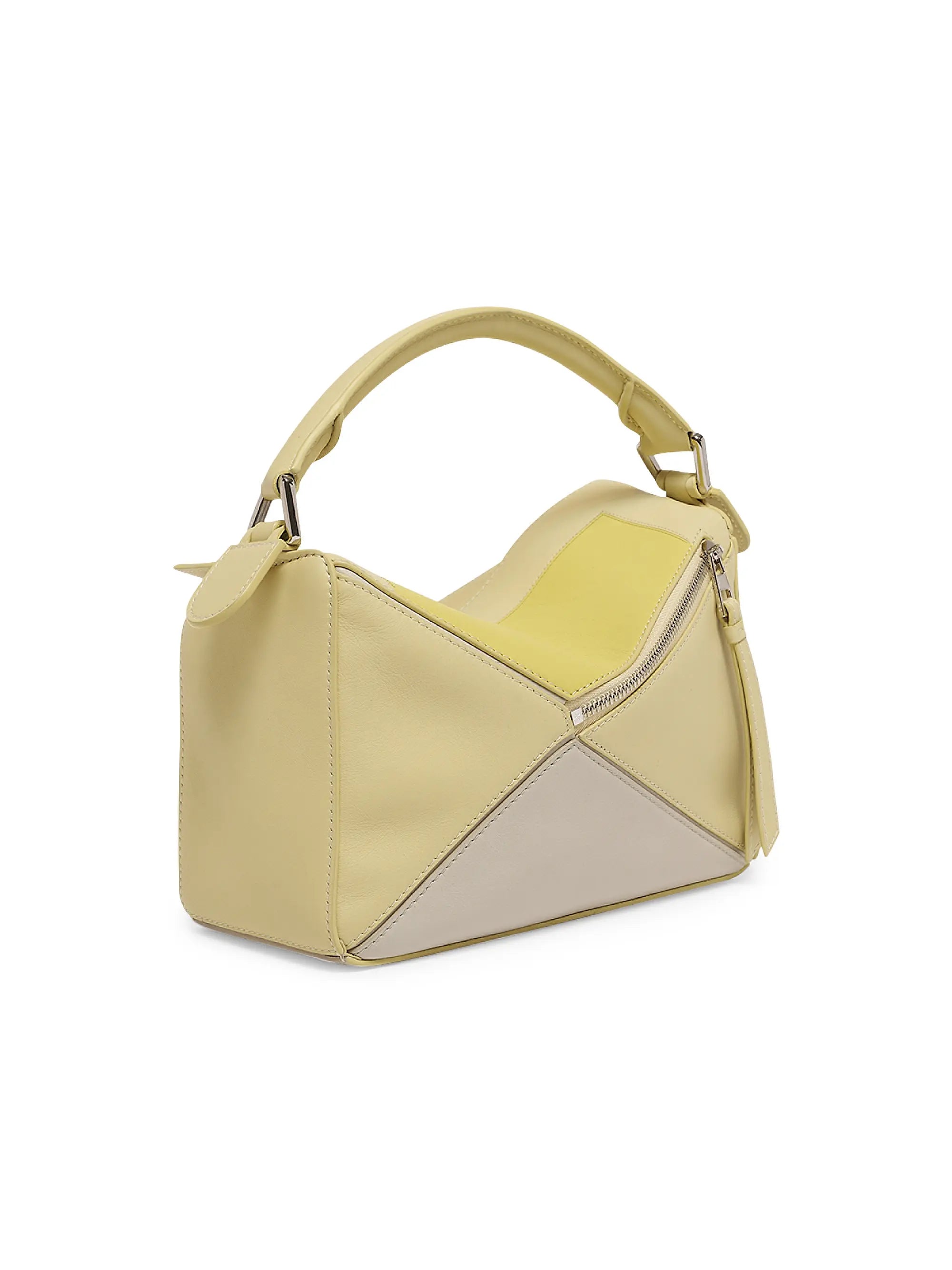 LOEWE LOEWE x Albers Small Puzzle Leather Top Handle Bag