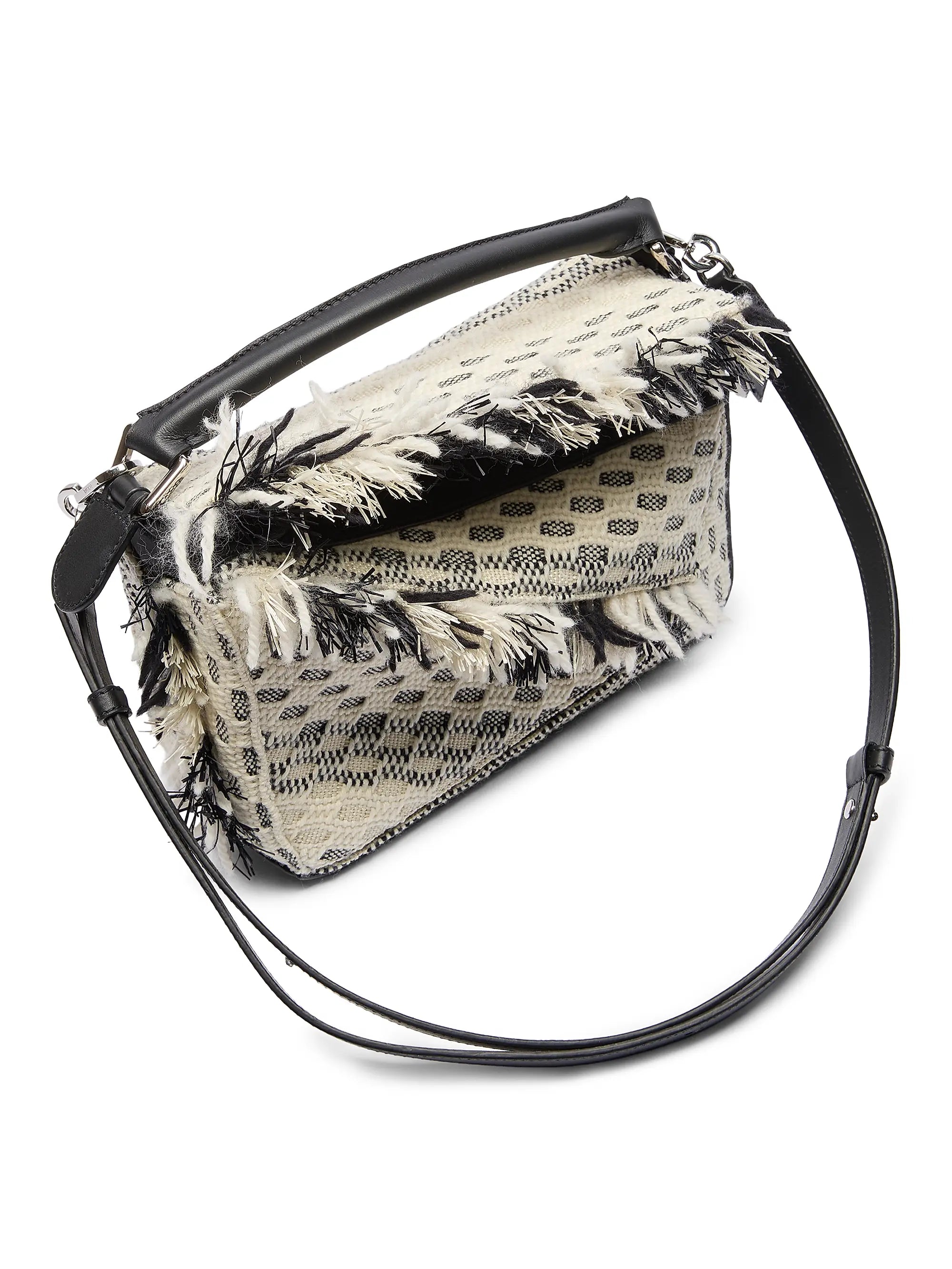 LOEWE Puzzle Small Fringes Handbag