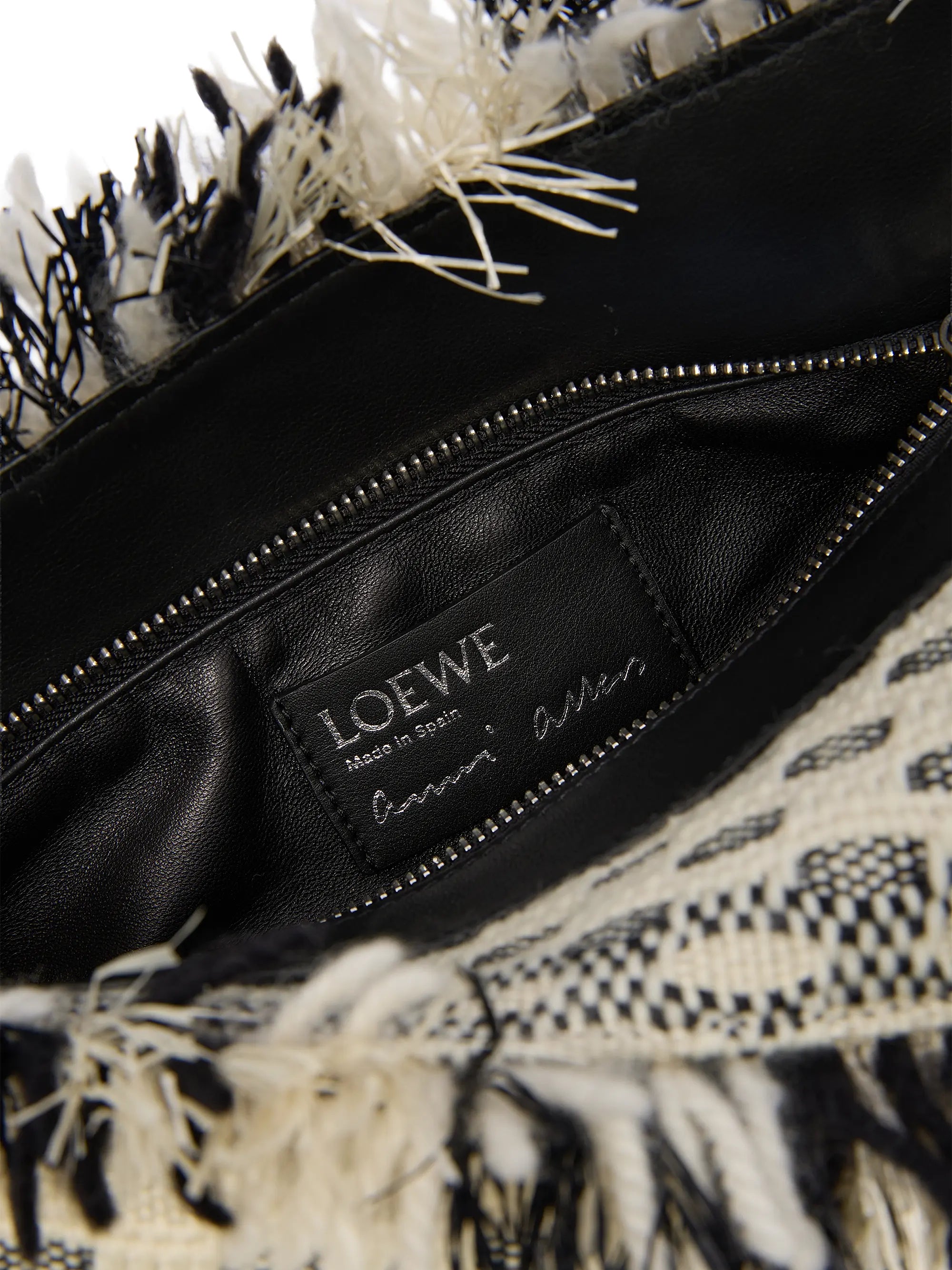 LOEWE Puzzle Small Fringes Handbag