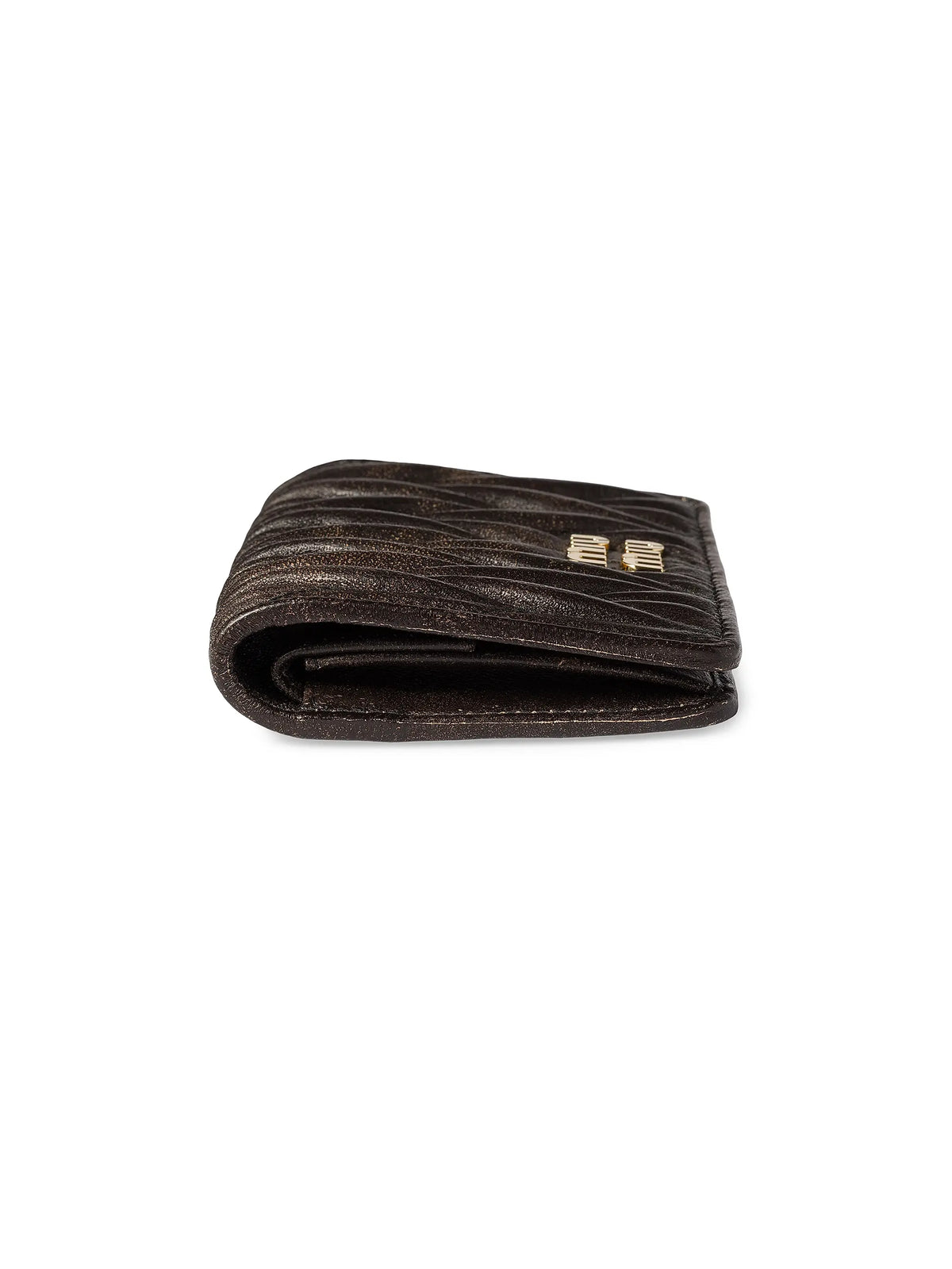 Miu Miu Small Matelassé Nappa Leather Wallet