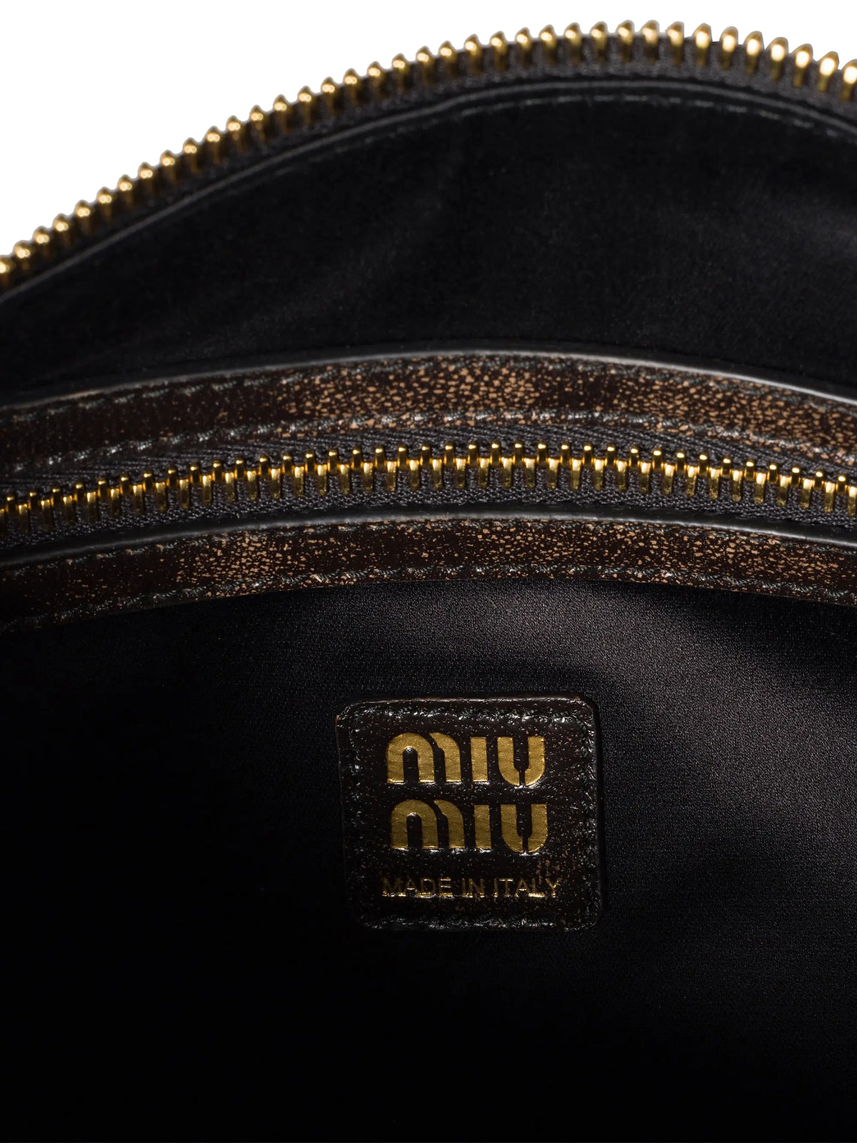 Miu Miu Pocket Nappa Leather Shoulder Bag