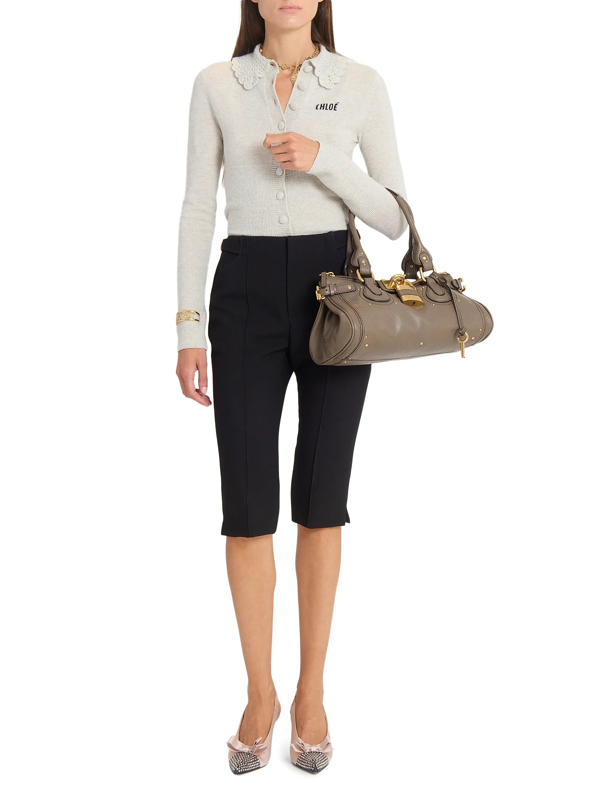 Chloé Paddington Leather Shoulder Bag