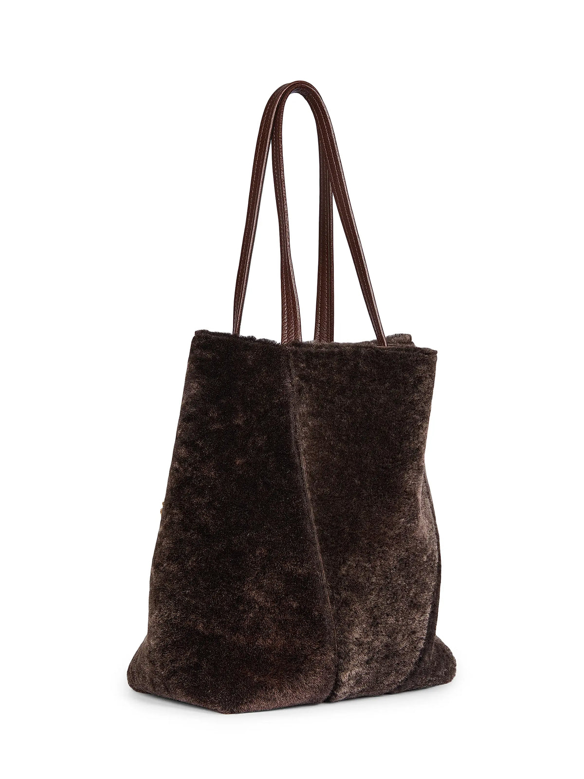 Chloé Spin Shearling Tote Bag