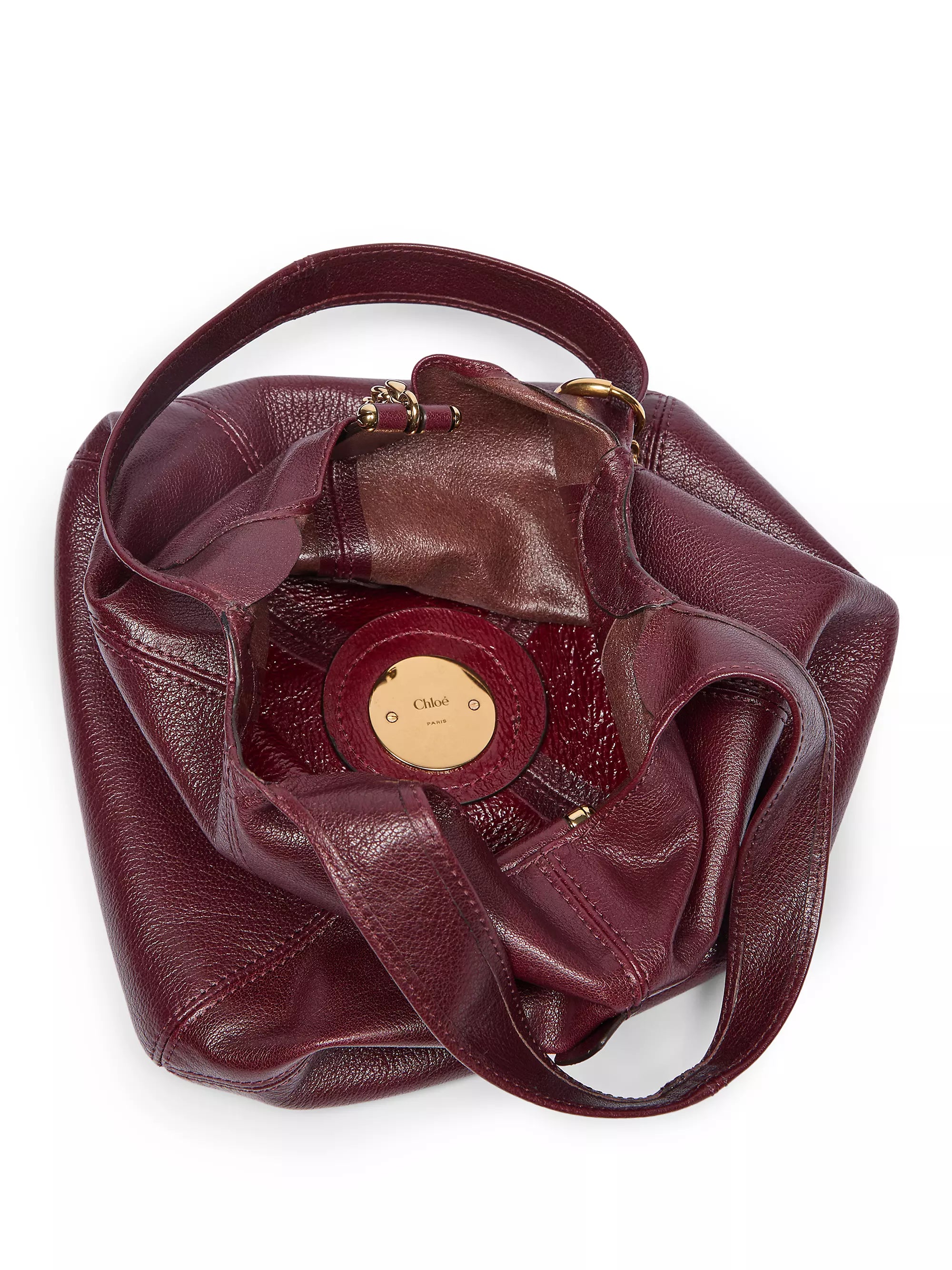 Chloé Balloon Leather Shoulder Bag
