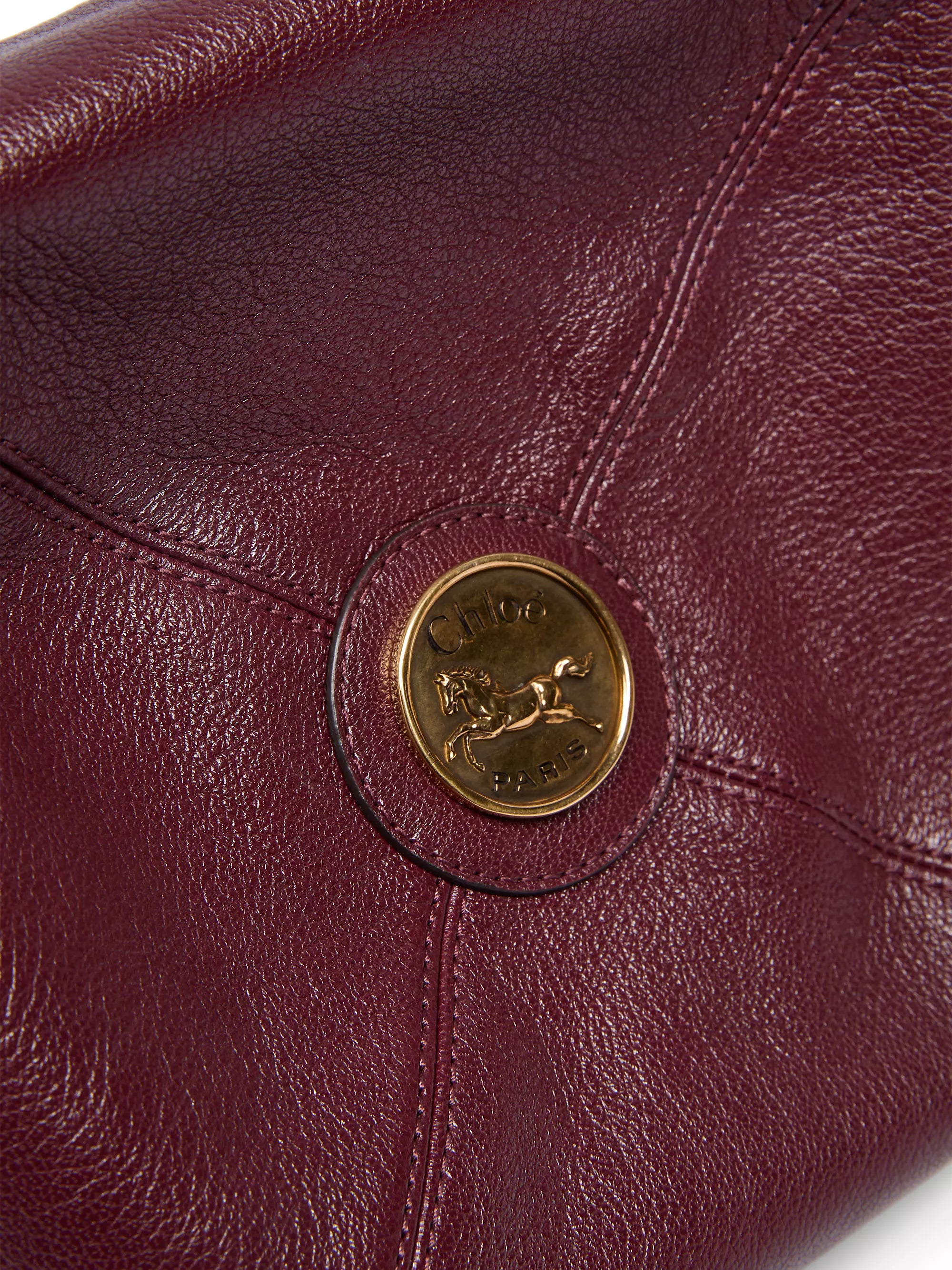Chloé Balloon Leather Shoulder Bag