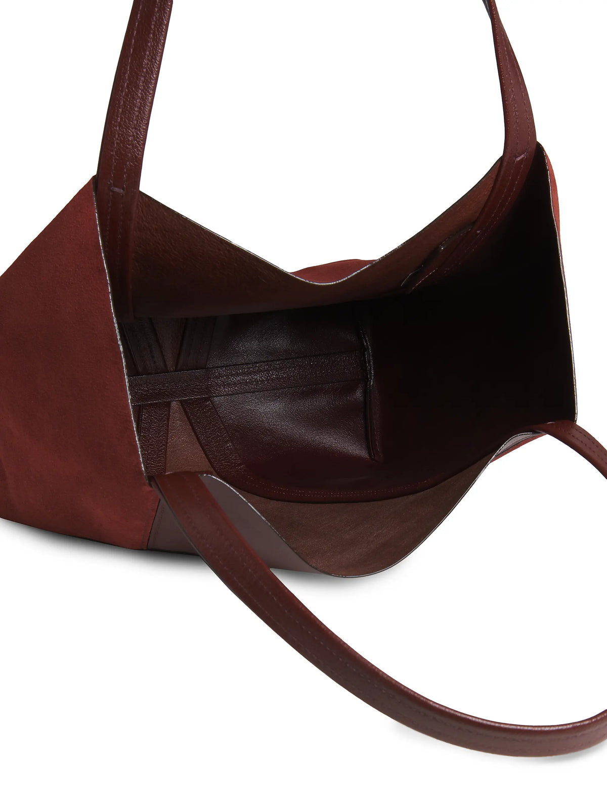 Chloé Spin Leather & Suede Tote Bag