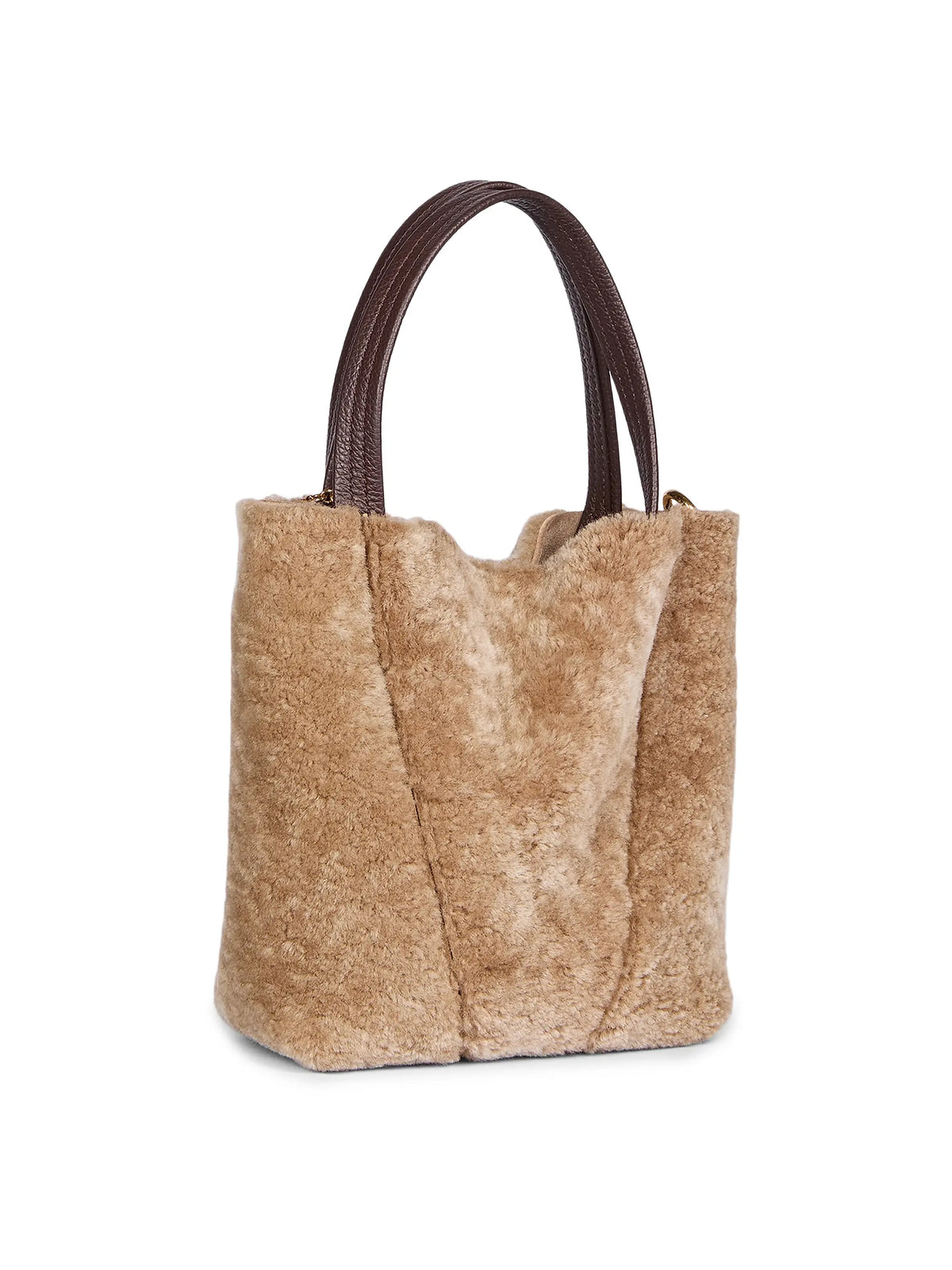 Chloé Spin Shearling Tote Bag