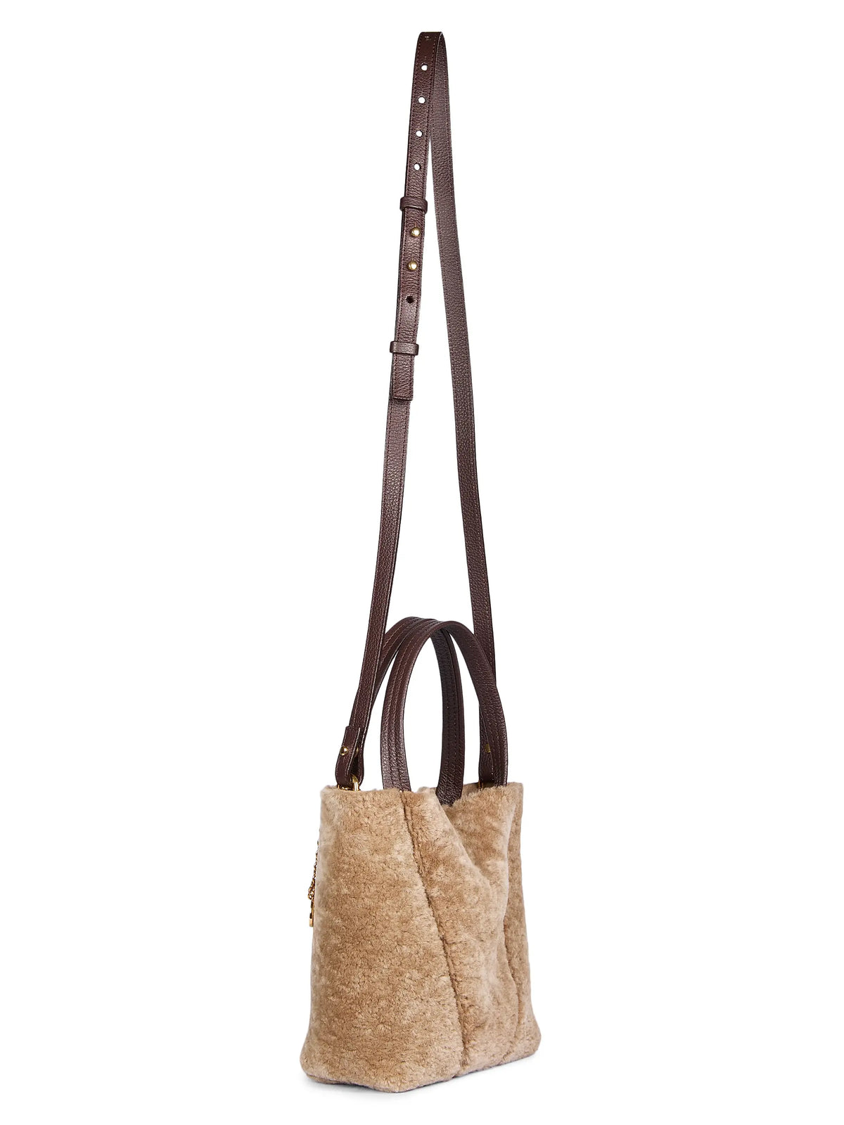 Chloé Spin Shearling Tote Bag
