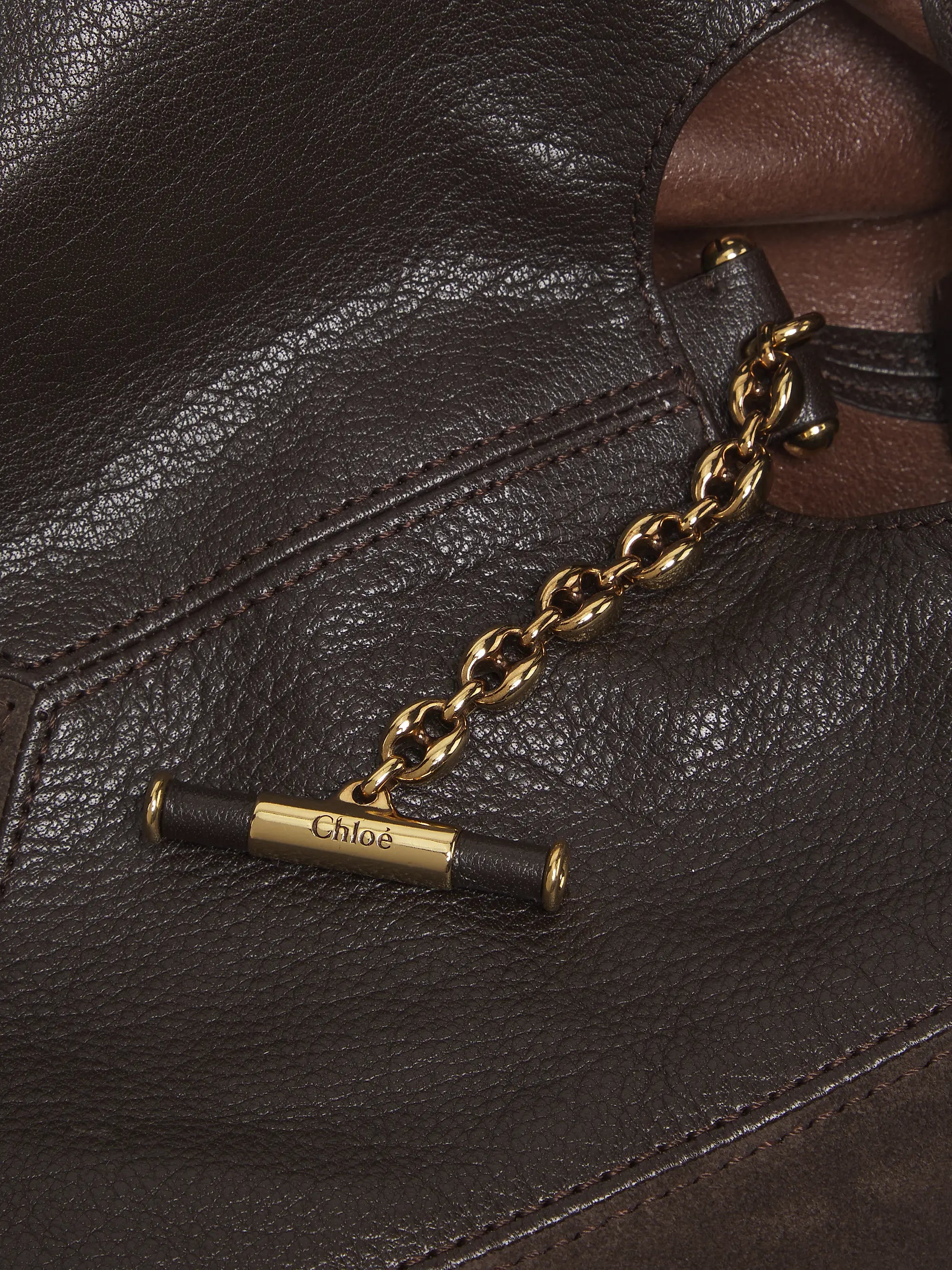 Chloé Balloon Leather & Suede Hobo Bag