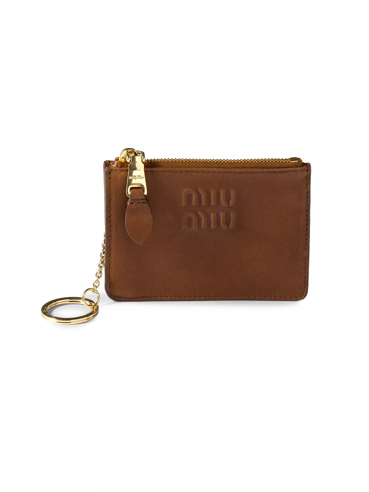 Miu Miu Nappa Leather Card Holder