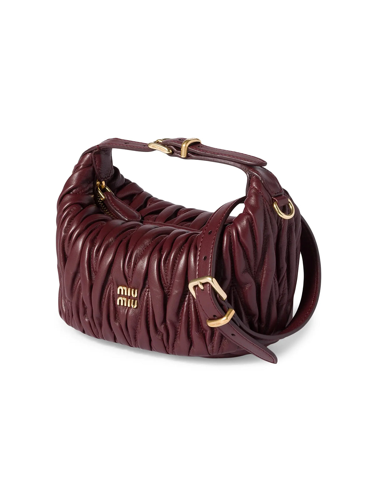 Miu Miu Matelassé Nappa Leather Pouch
