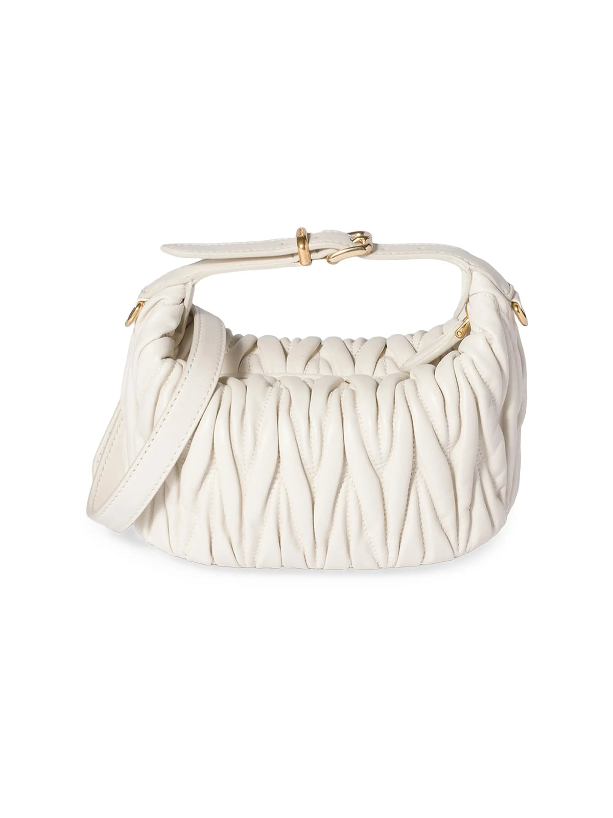 Miu Miu Matelassé Nappa Leather Pouch