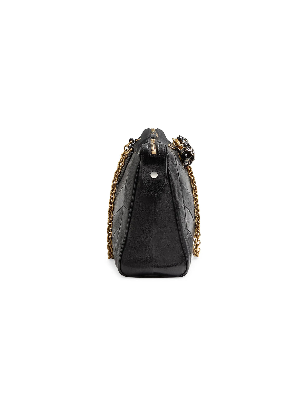 Valentino Garavani Panthea Shoulder Bag in Nappa Leather with Chevron Pattern