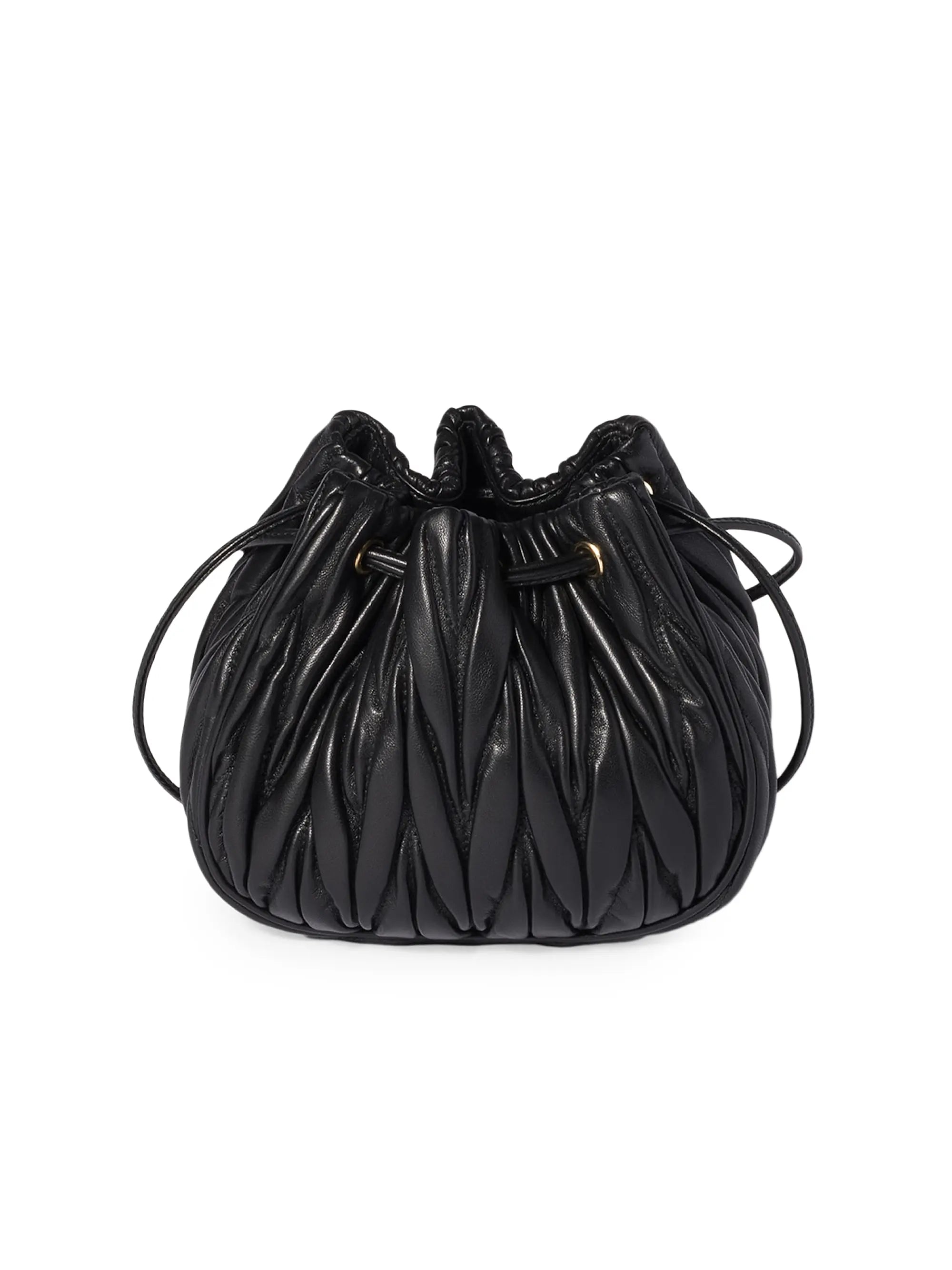 Miu Miu Matelassé Nappa Leather Pouch