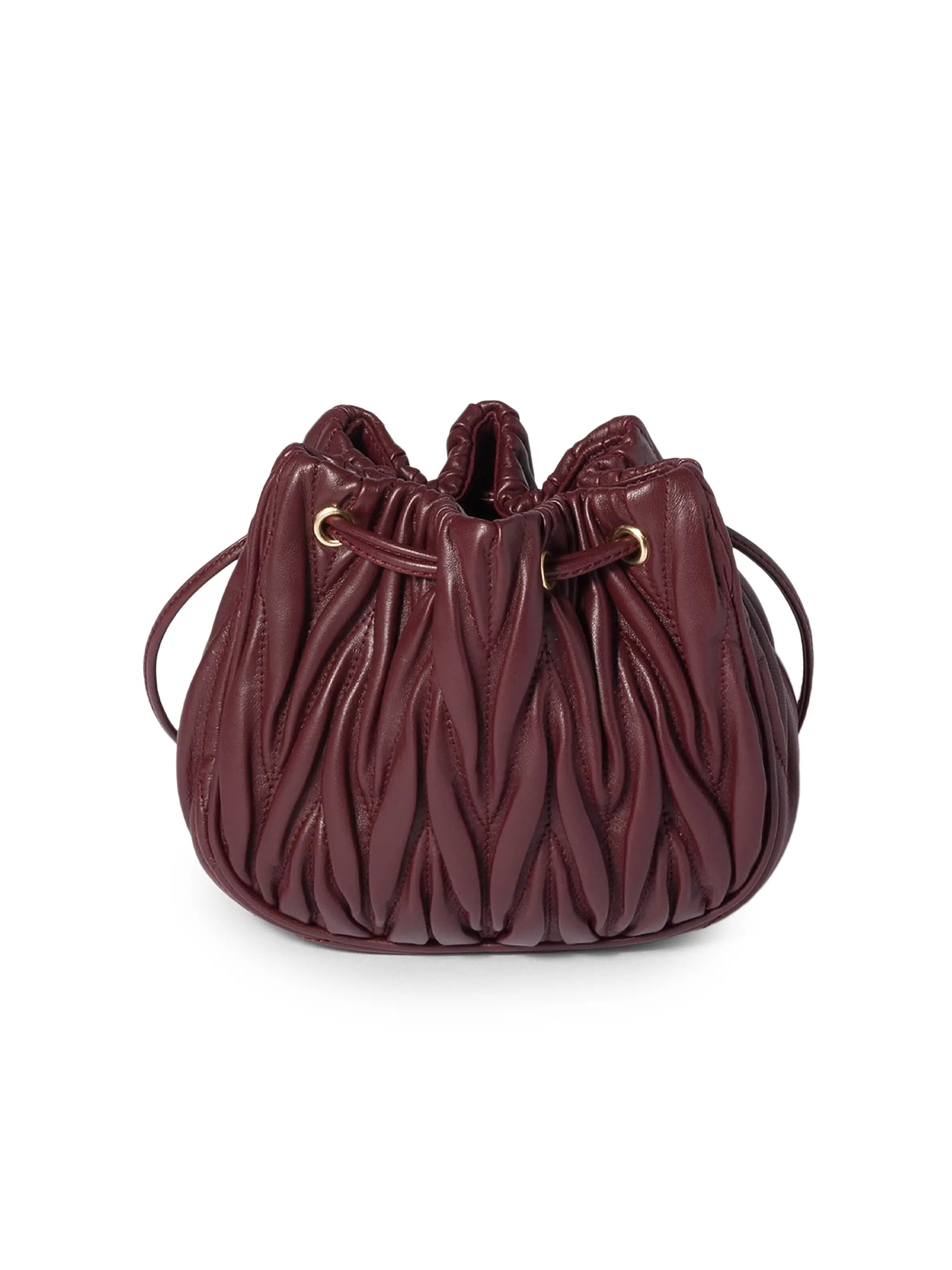 Miu Miu Matelassé Nappa Leather Pouch
