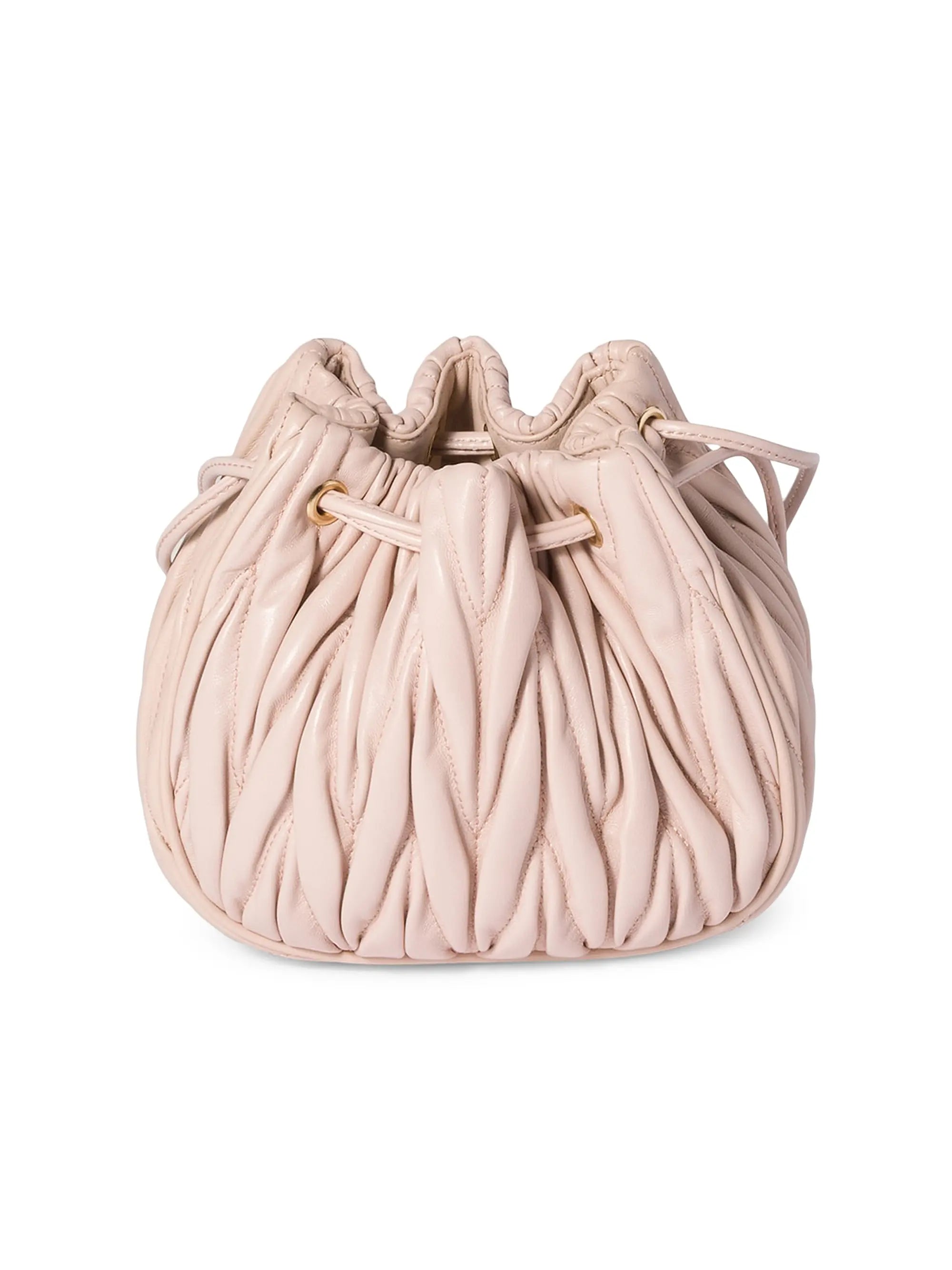 Miu Miu Matelassé Nappa Leather Pouch
