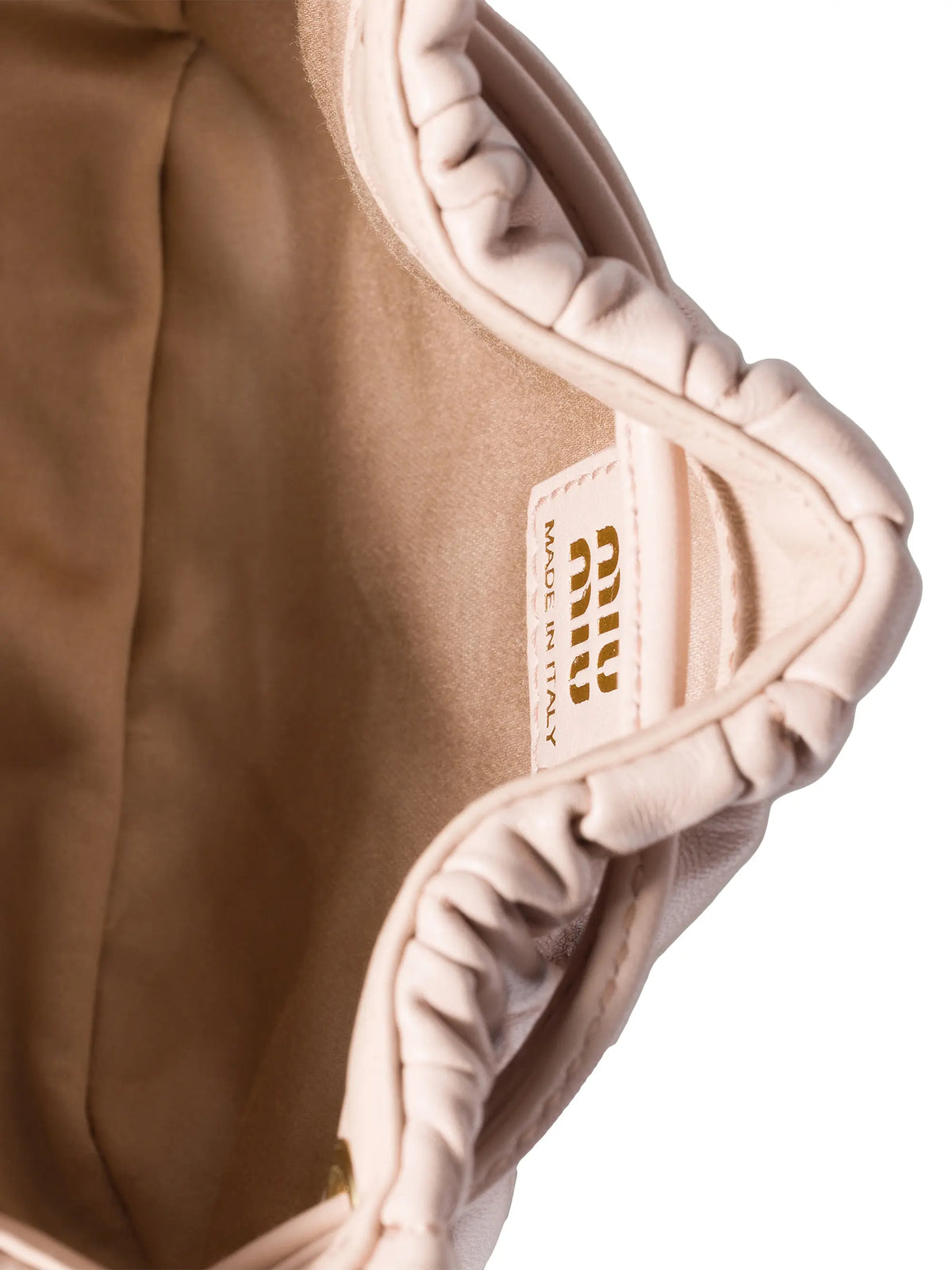 Miu Miu Matelassé Nappa Leather Pouch