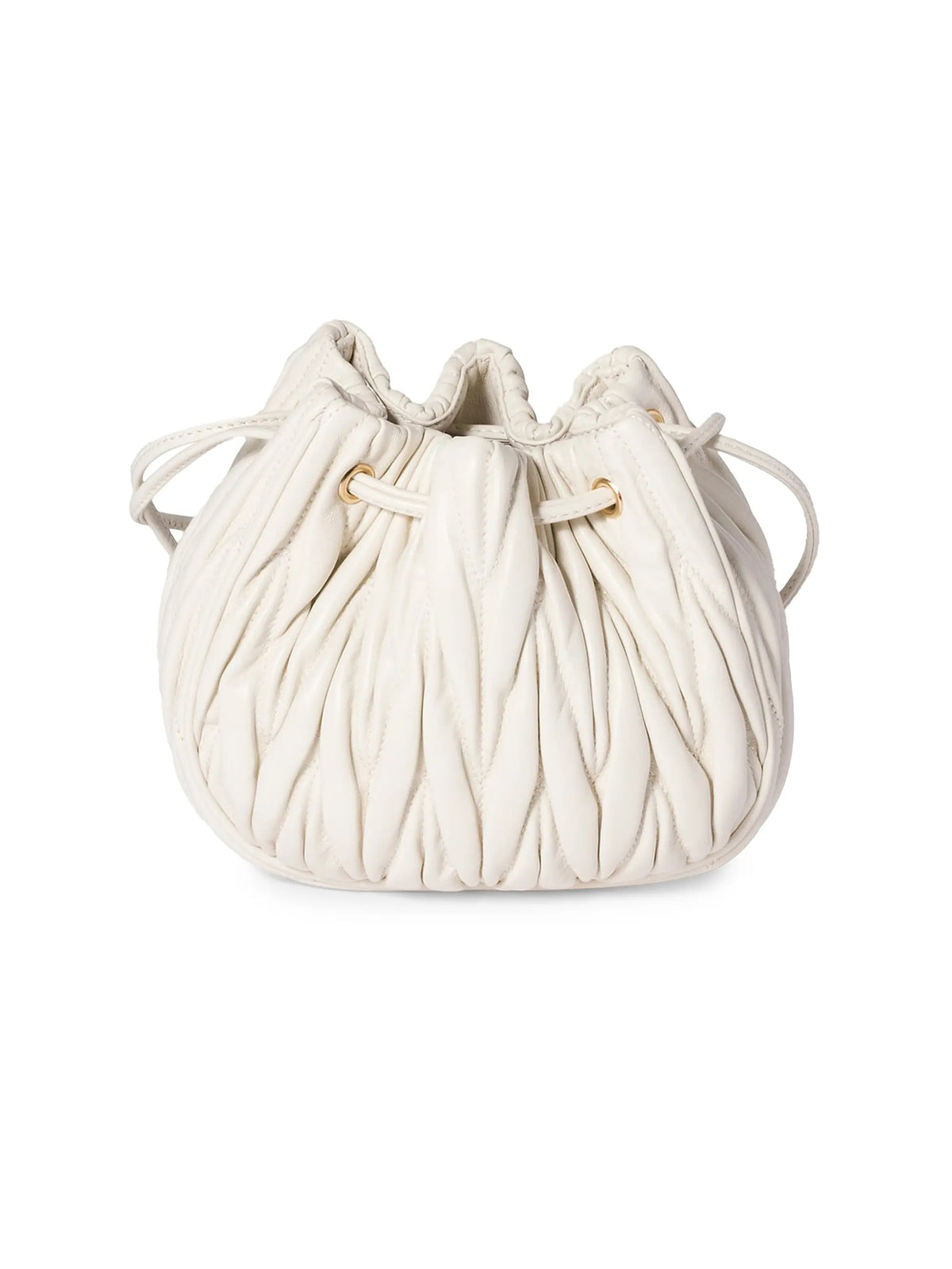 Miu Miu Matelassé Nappa Leather Pouch