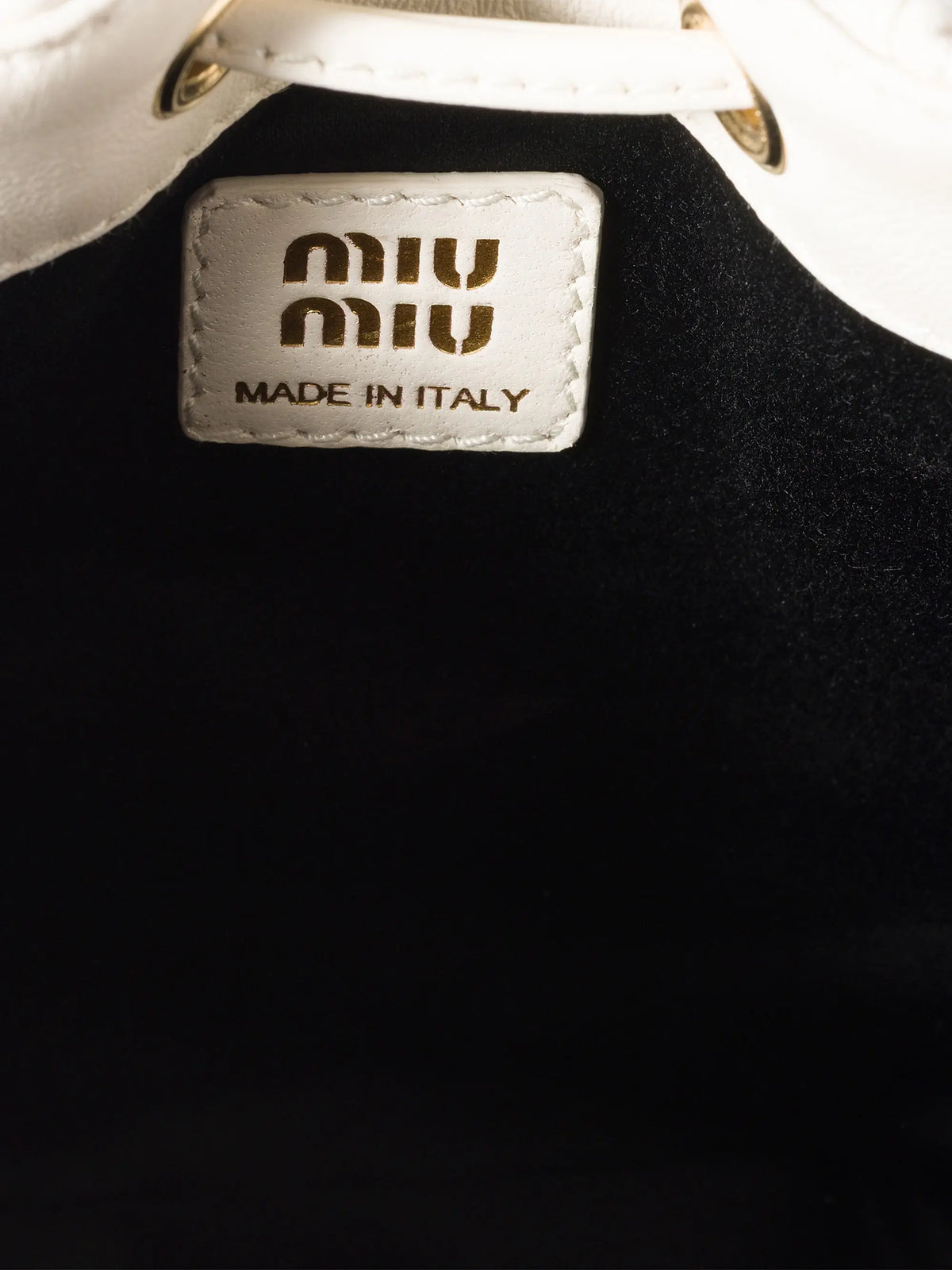 Miu Miu Matelassé Nappa Leather Pouch