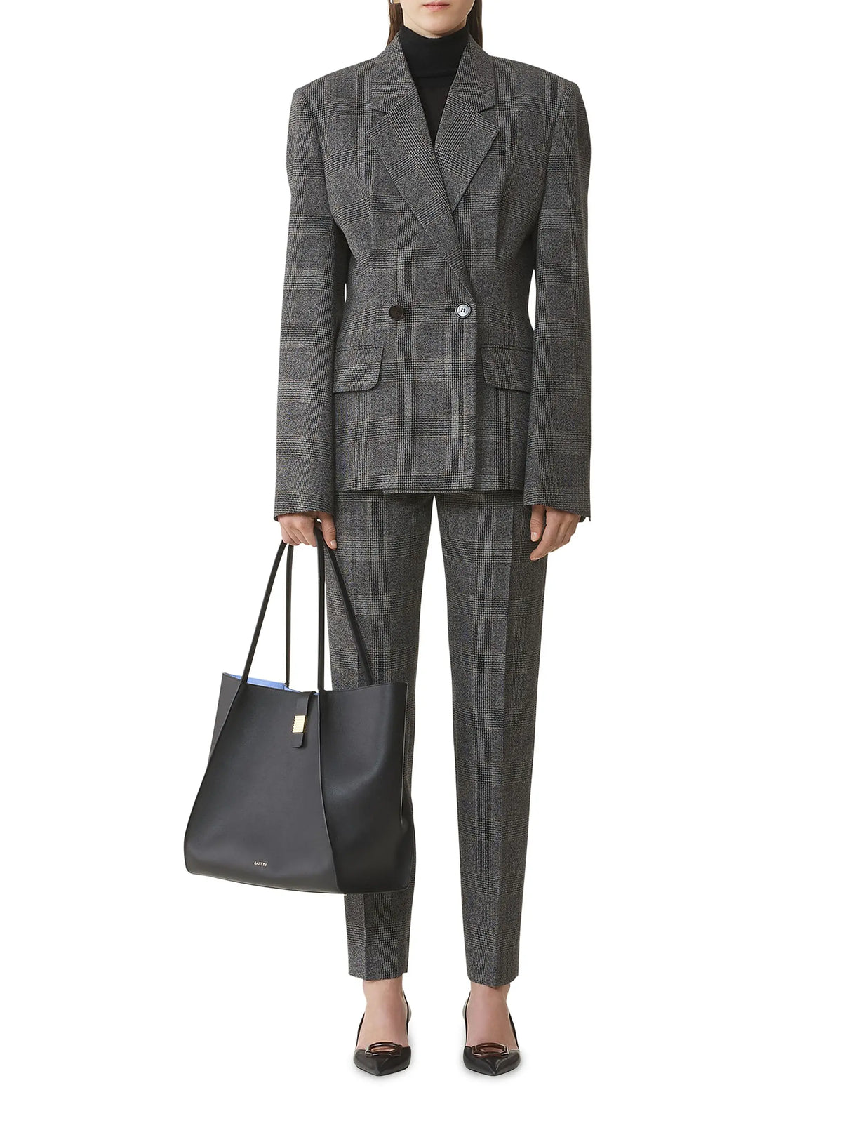 Lanvin Concerto Arpège Leather Tote Bag