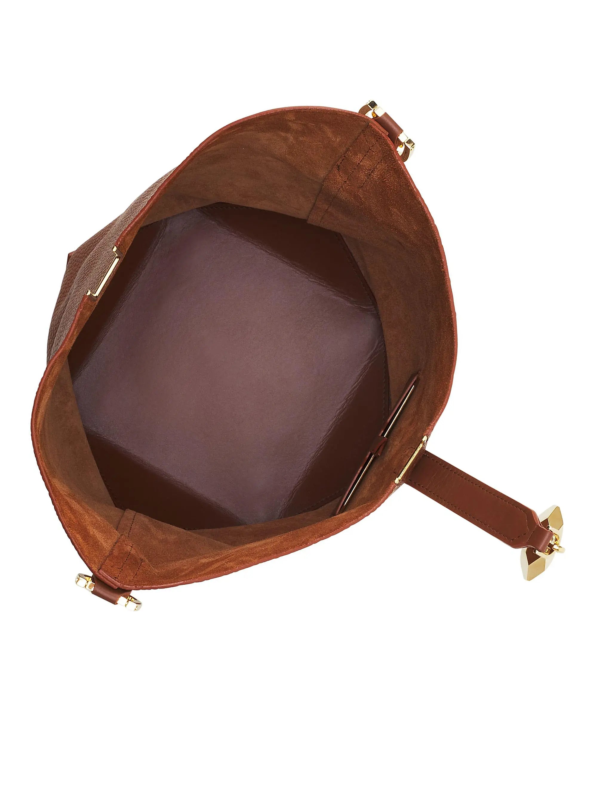 Lanvin Catch Medium Leather Bucket Bag