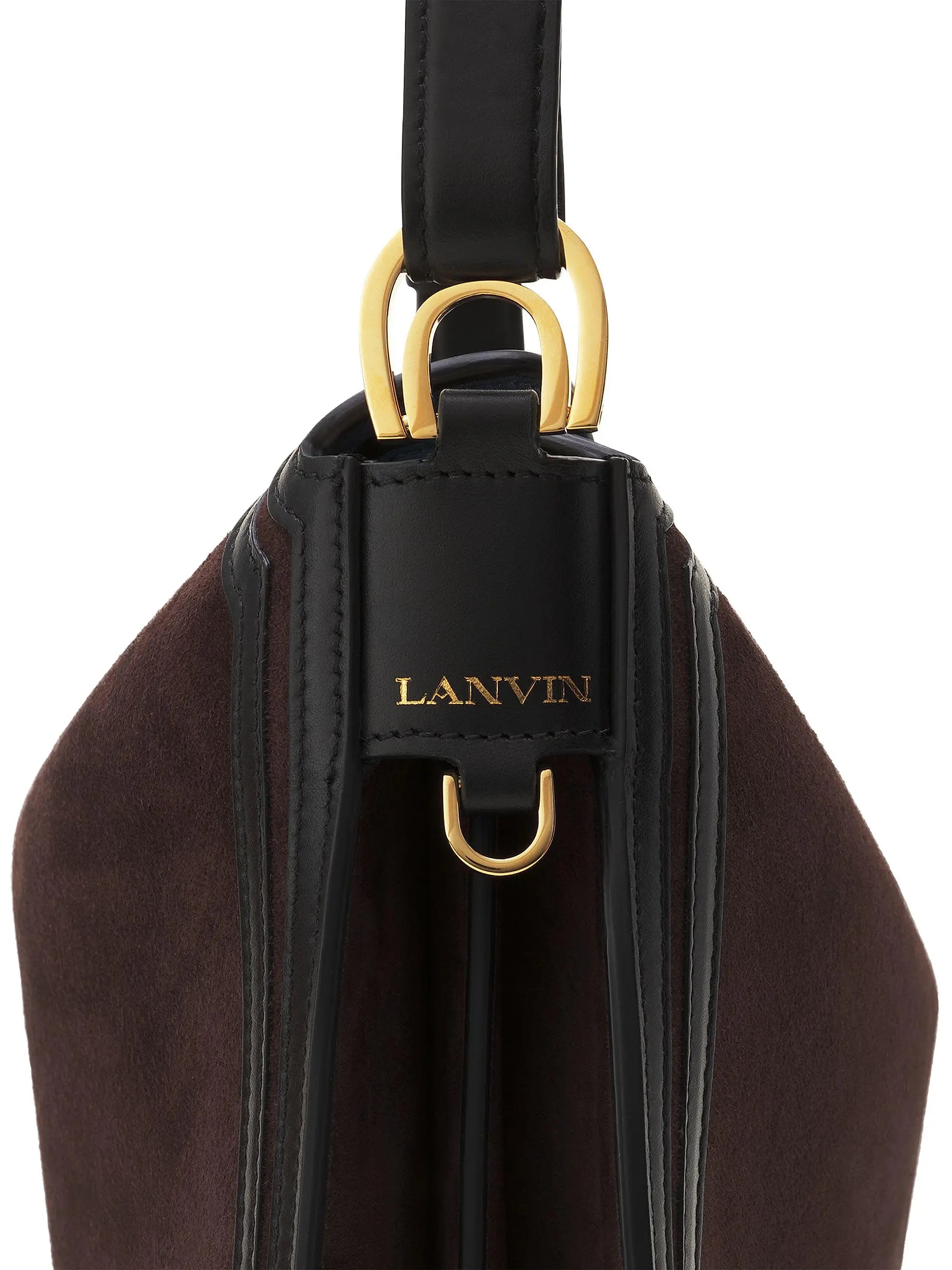 Lanvin Compagnon Asymmetrical Shoulder Bag