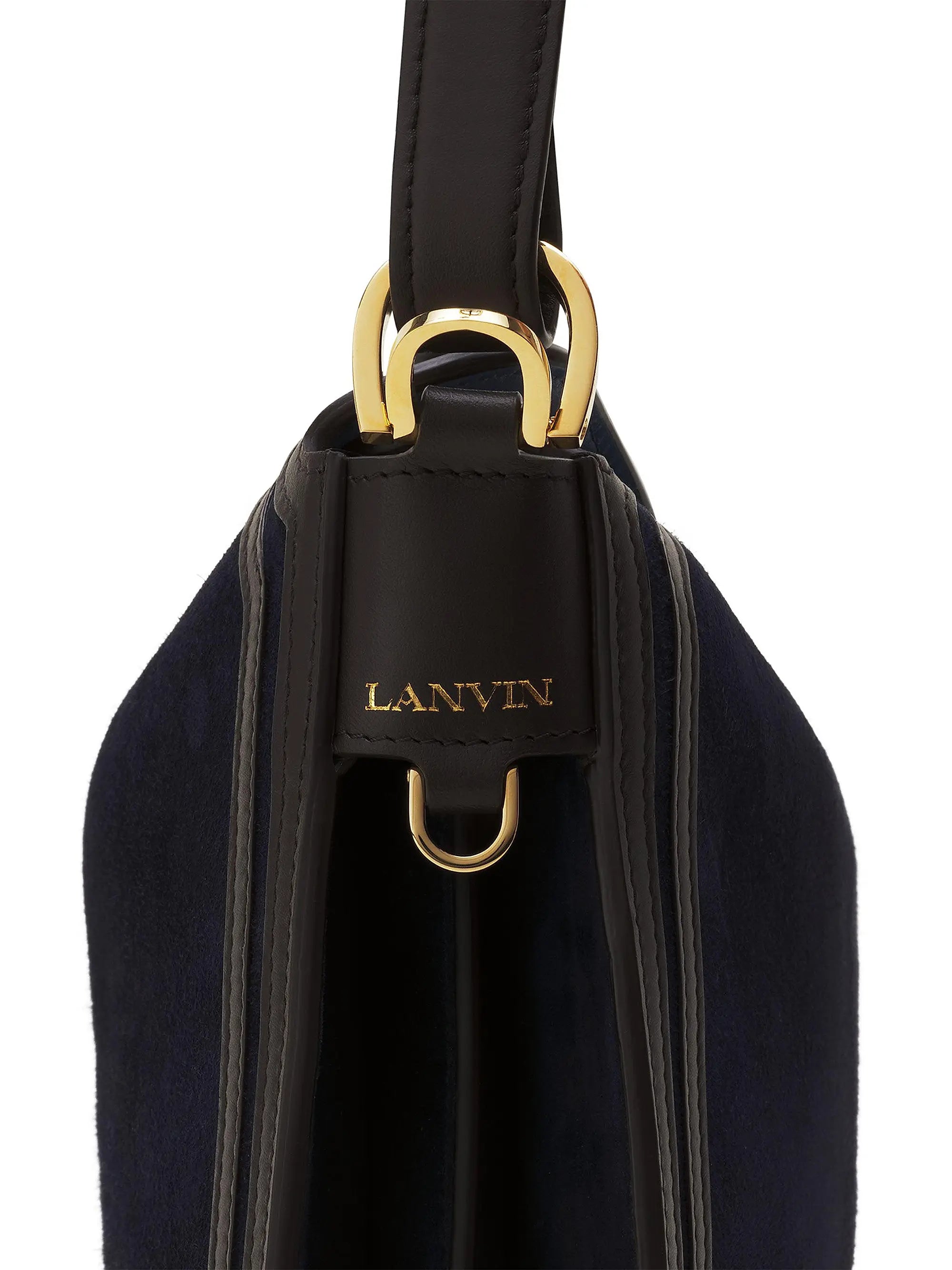 Lanvin Compagnon Asymmetrical Shoulder Bag