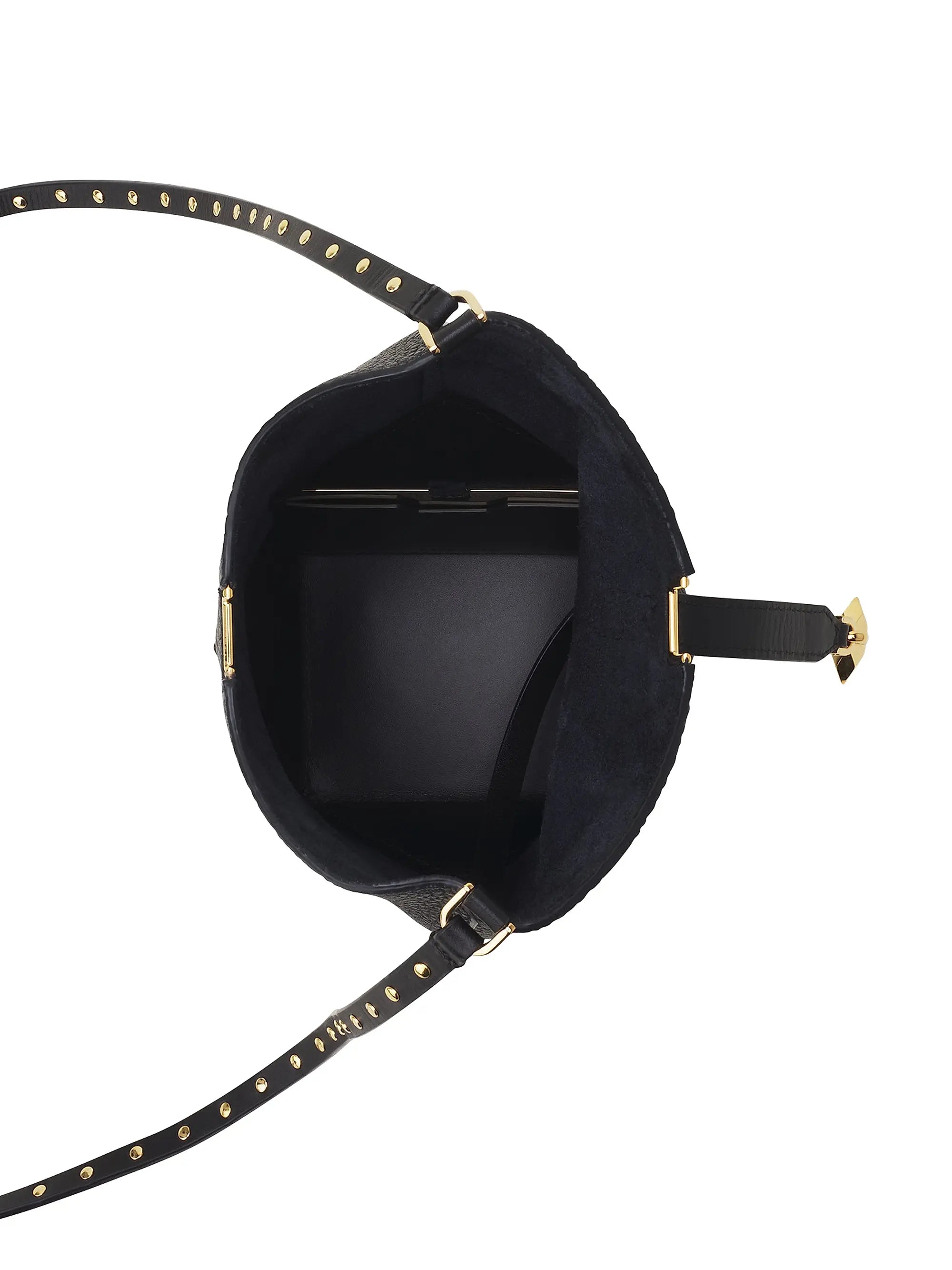 Lanvin Catch Nano Leather Bucket Bag