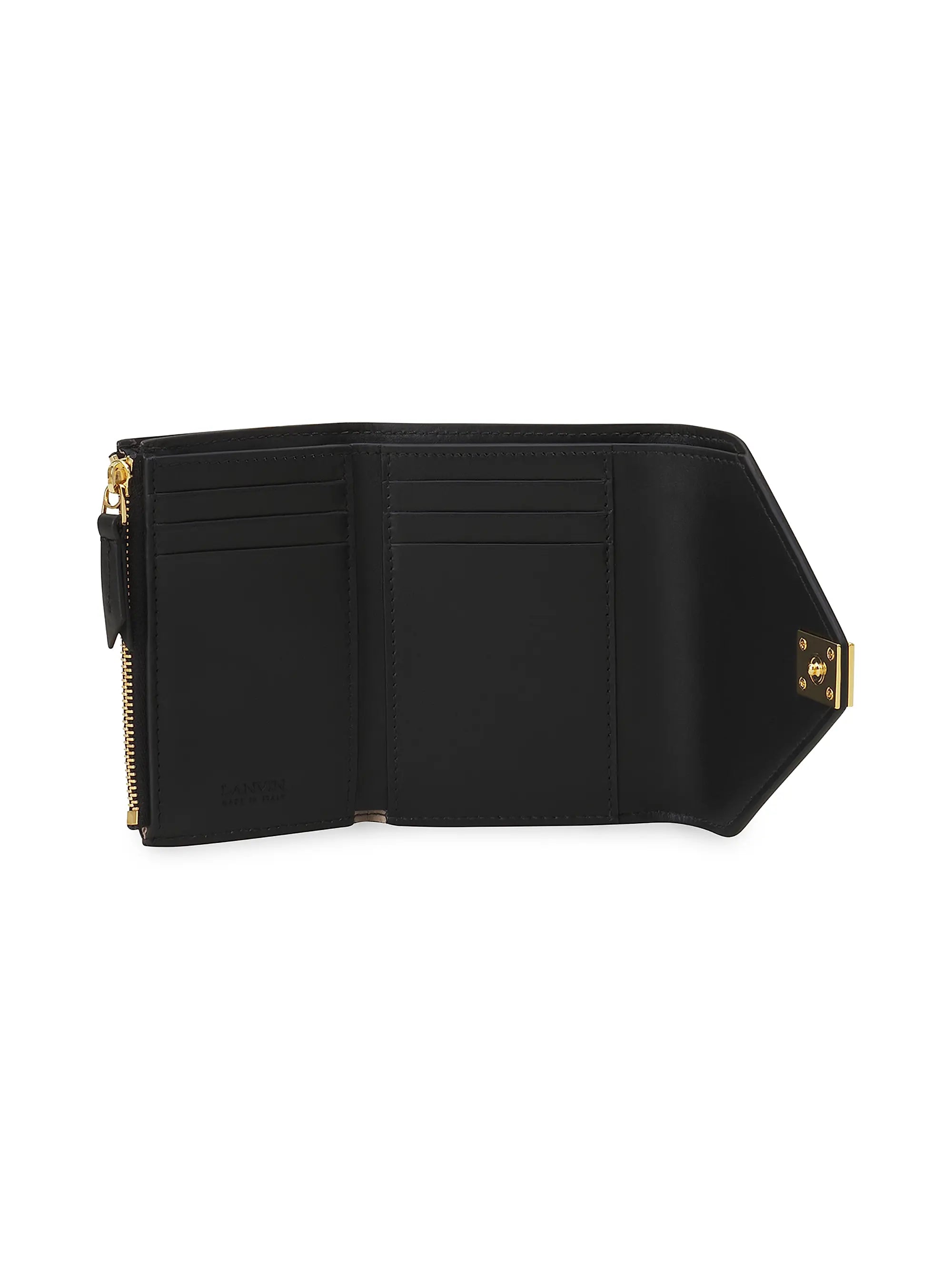Lanvin Concerto Arpège Leather Wallet