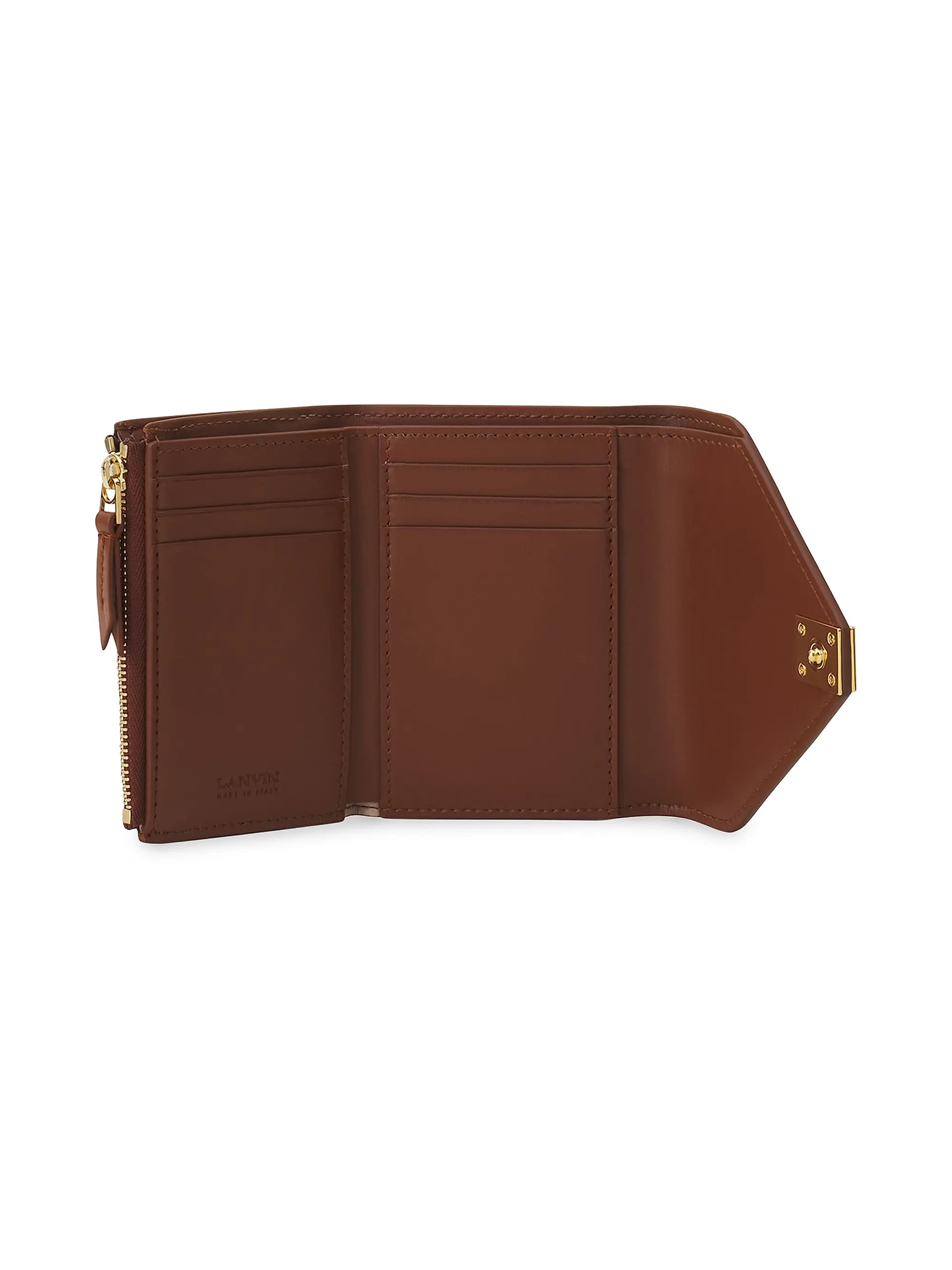 Lanvin Concerto Arpège Leather Wallet