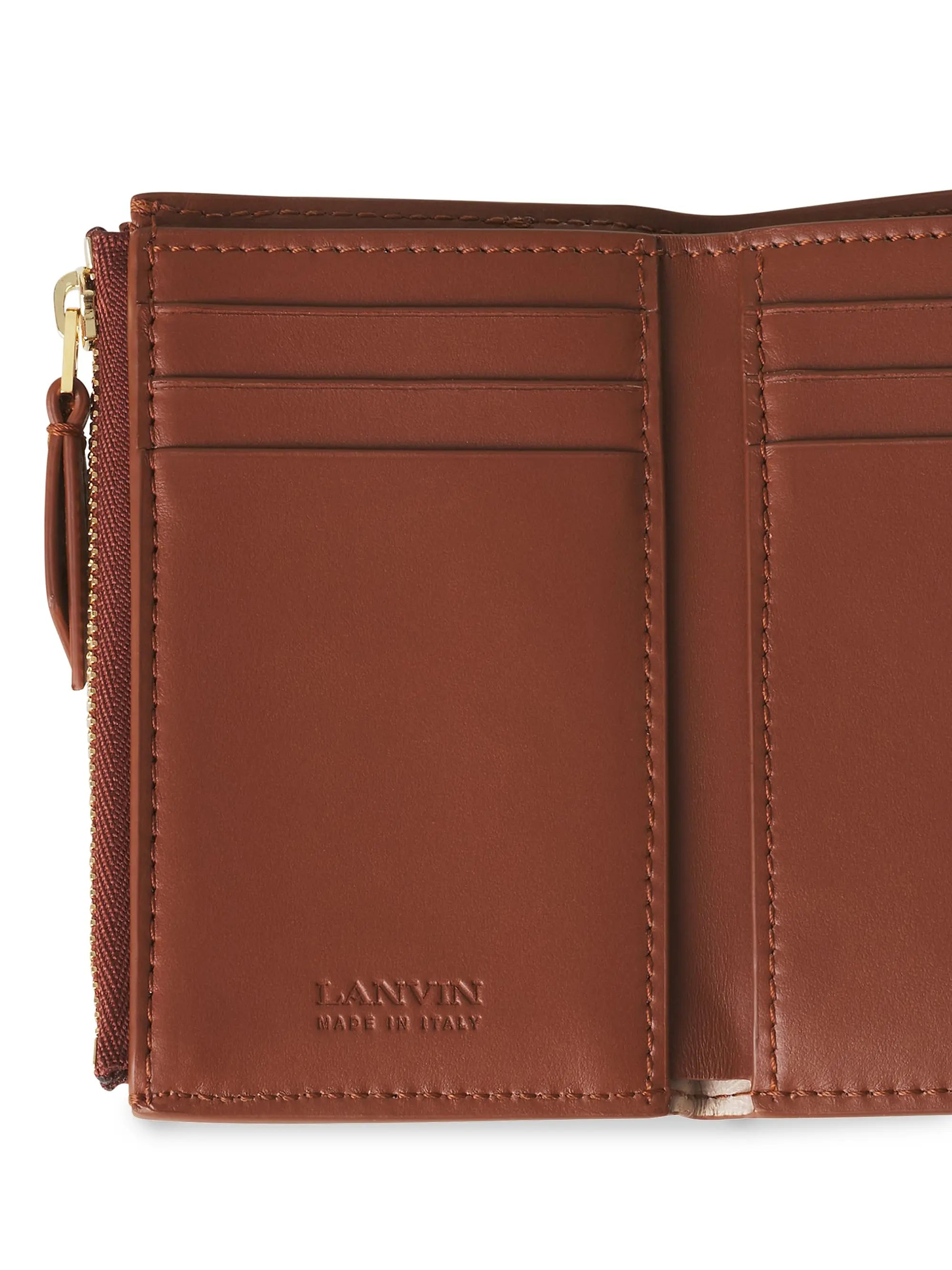 Lanvin Concerto Arpège Leather Wallet