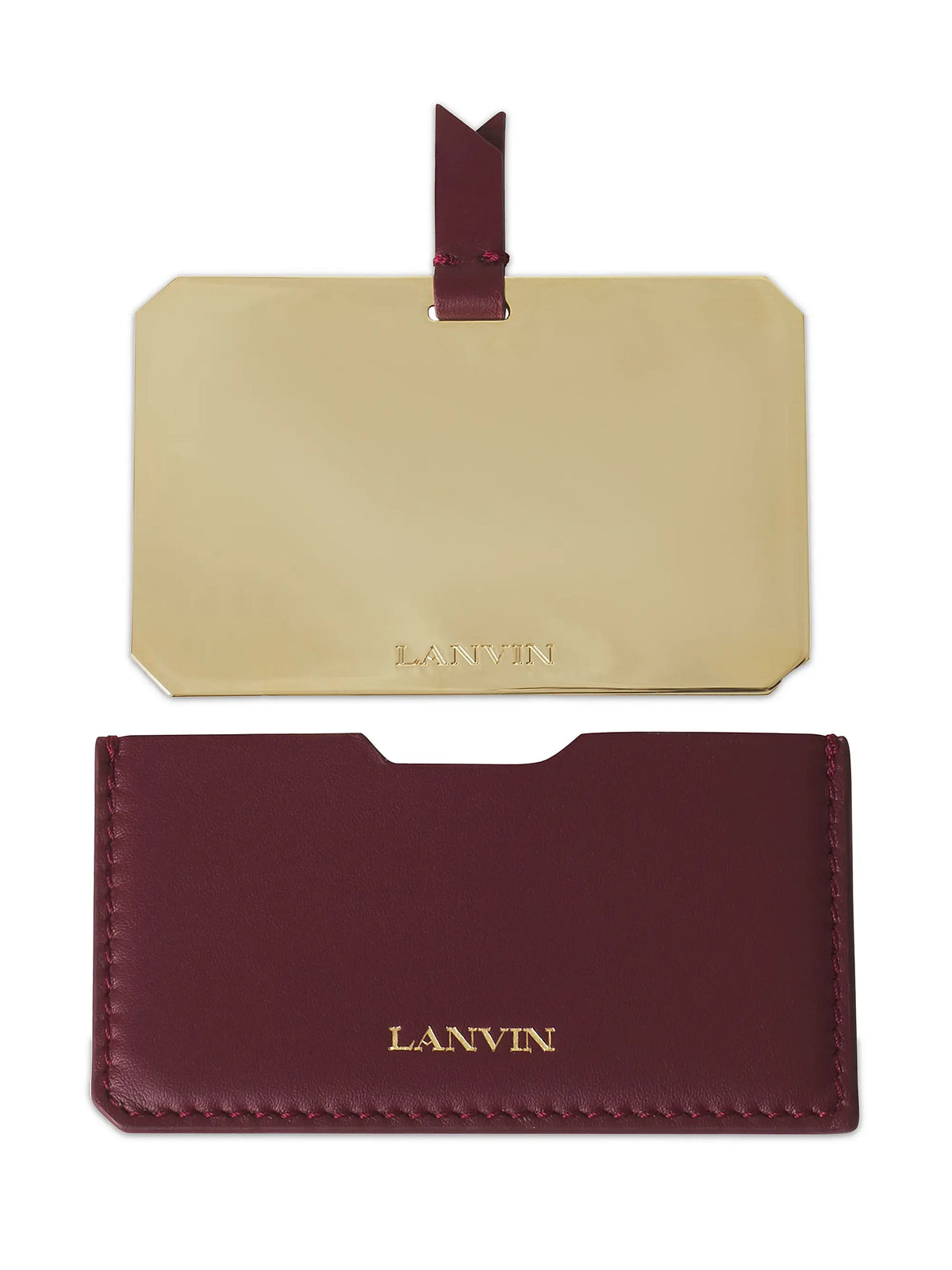 Lanvin Lanvin Leather Mirror Holder