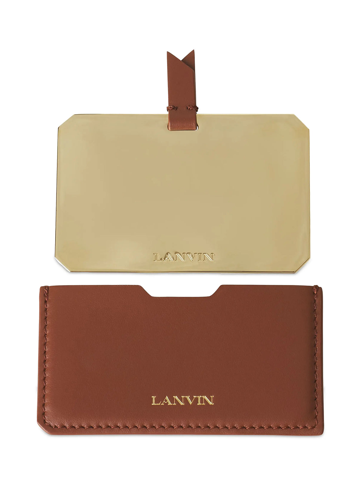 Lanvin Lanvin Leather Mirror Holder