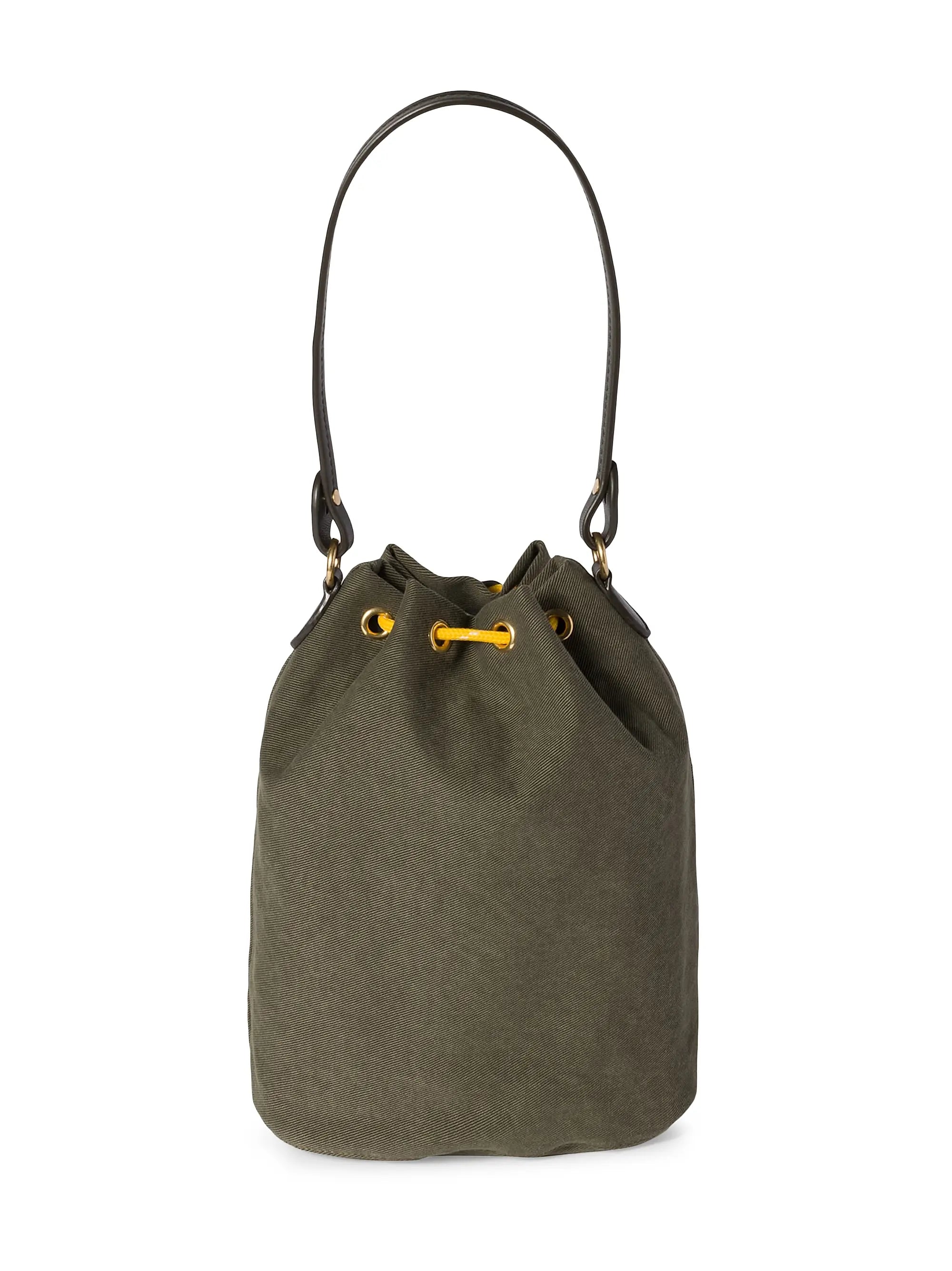 Miu Miu Gabardine Bucket Bag