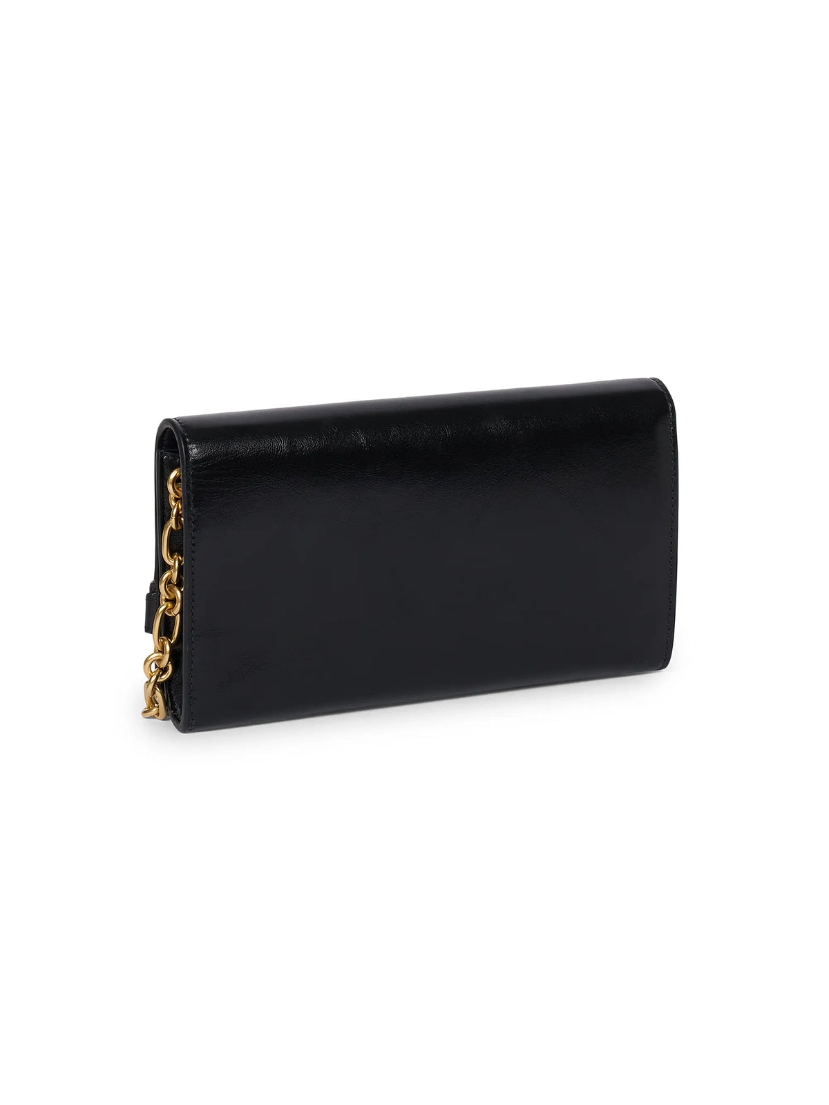 Balmain Shuffle Leather Wallet On Chain Bag