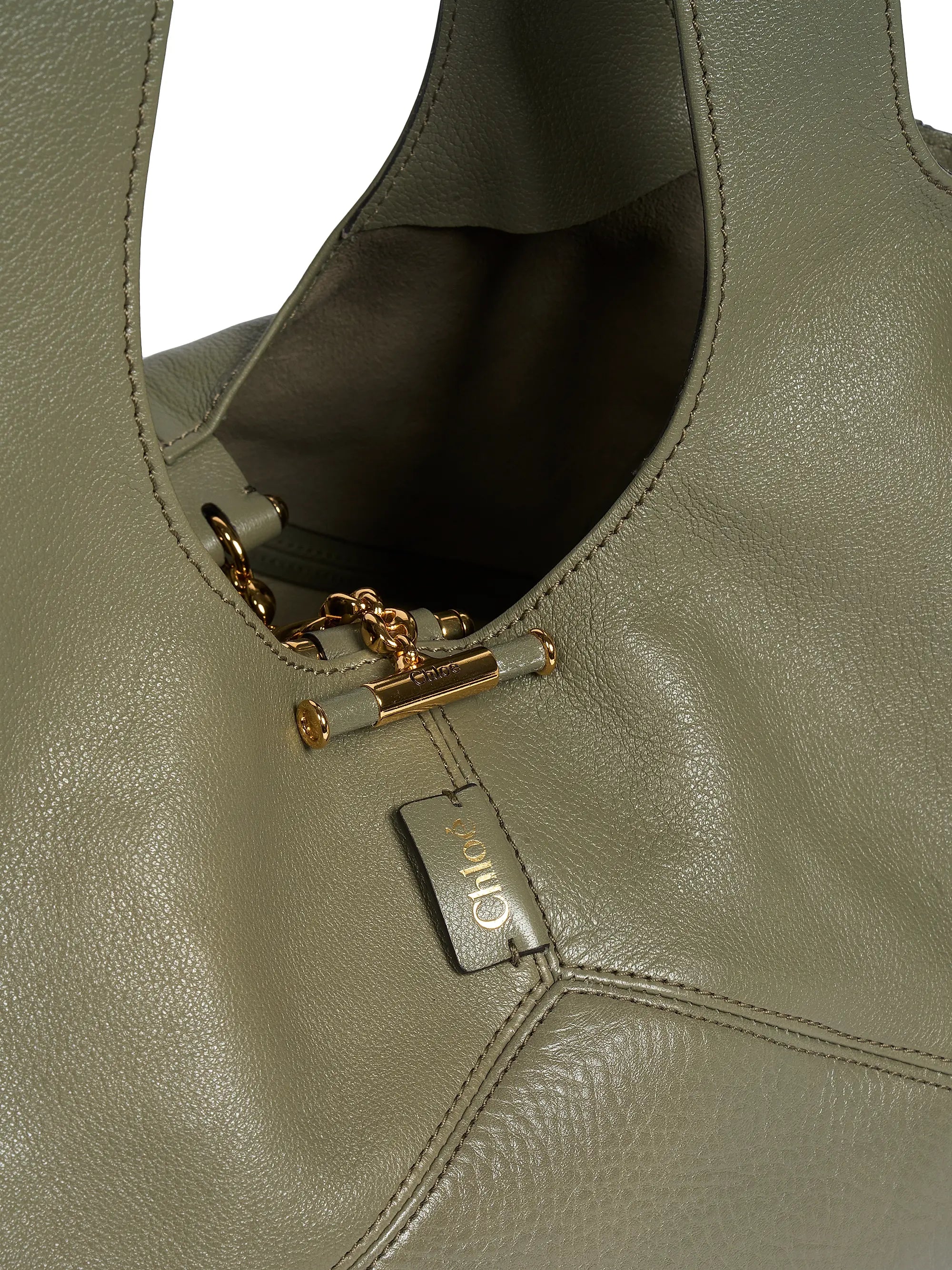 Chloé Medium Balloon East West Leather Tote Bag