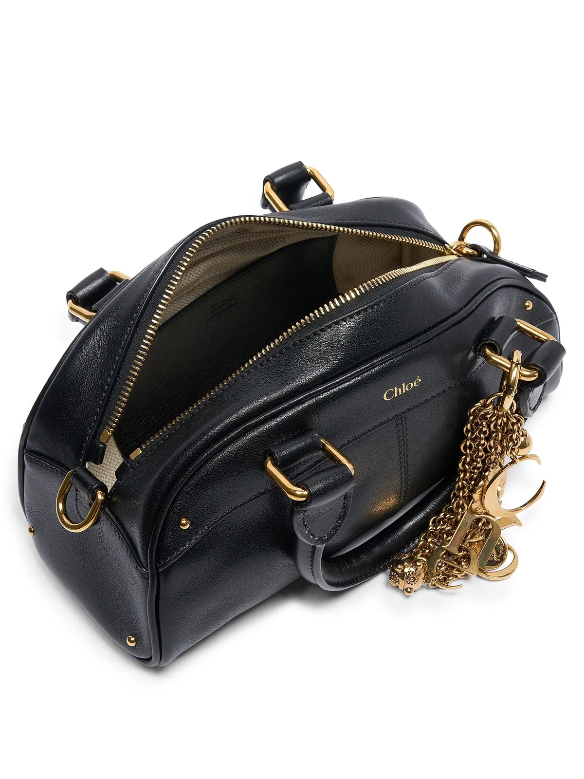 Chloé Small Leather Bowling Bag