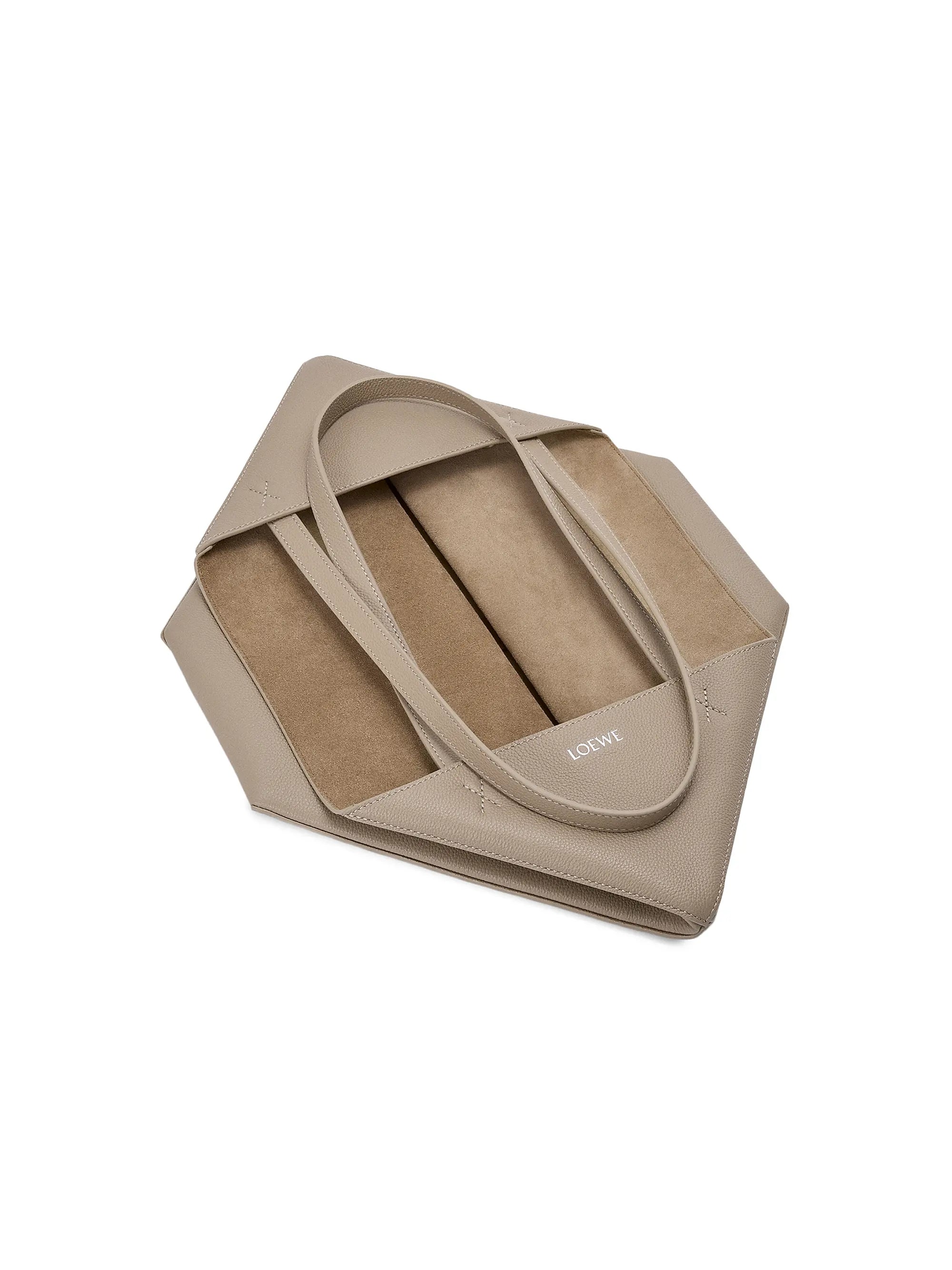 LOEWE Puzzle Fold Leather Tote Bag