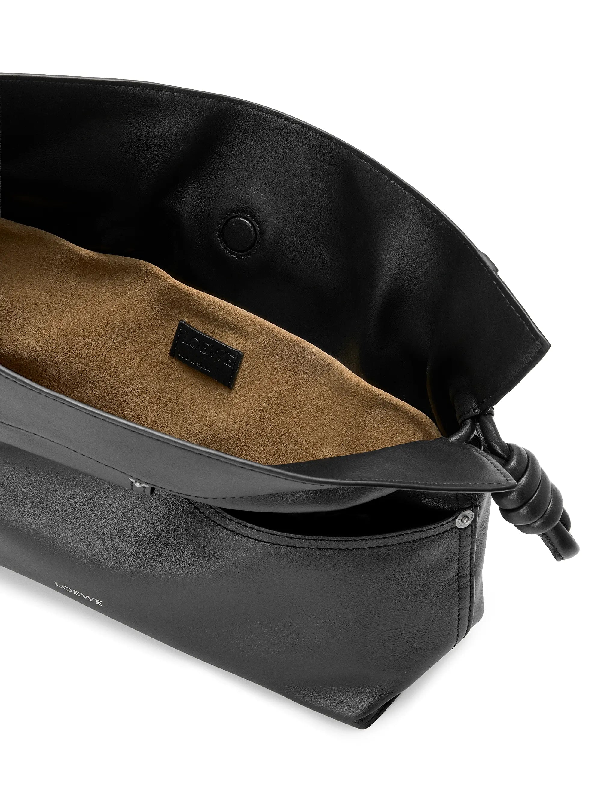 LOEWE Medium Panta Flamenco Leather Clutch
