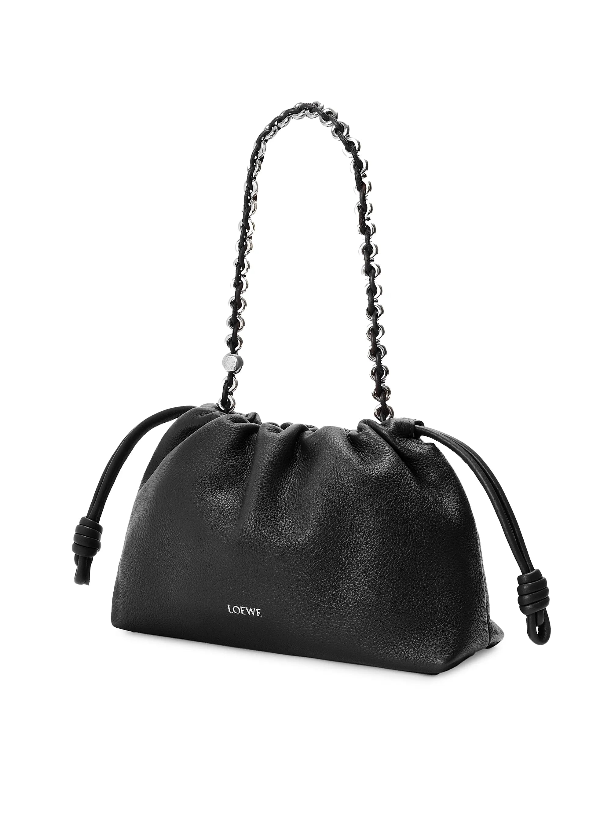 LOEWE Medium Flamenco Leather Clutch