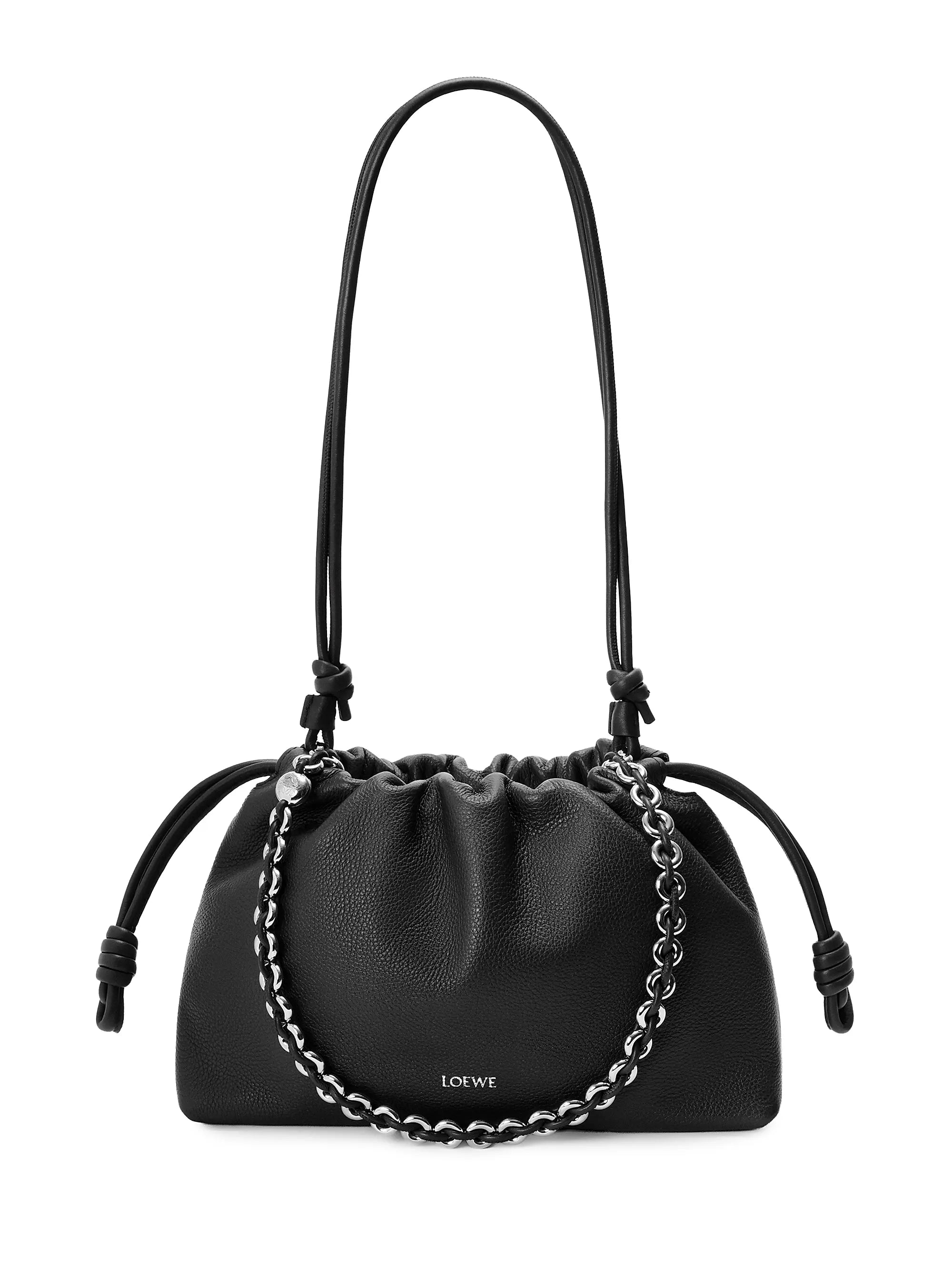 LOEWE Medium Flamenco Leather Clutch
